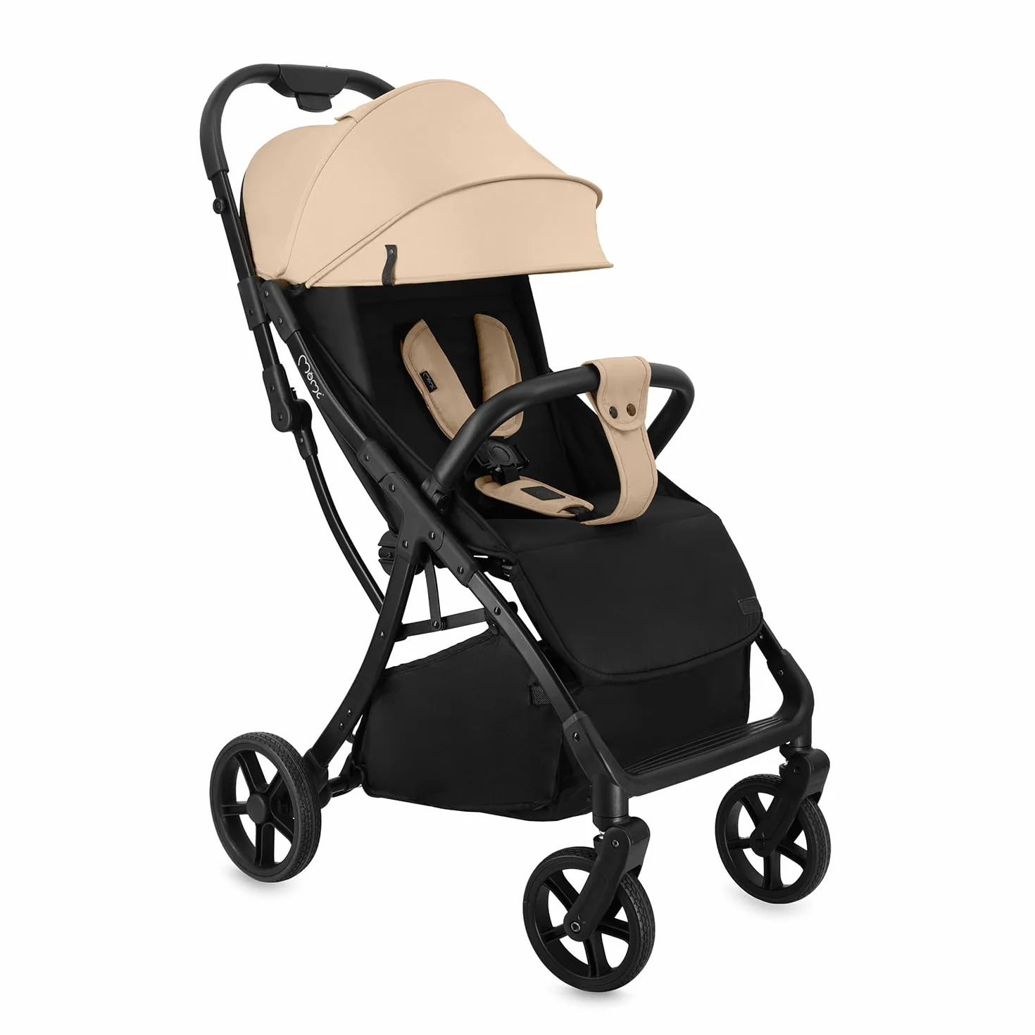 MoMi PAOLA Passeggino per Bambini 6-22 kg Compatto Leggero Chiusura Automatica Cinture 5 Punti