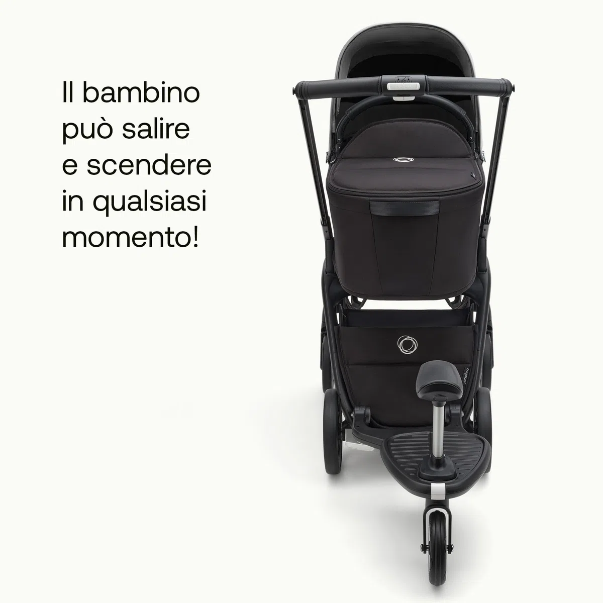 Bugaboo comoda tavola Board+ con ruote, modello 2017