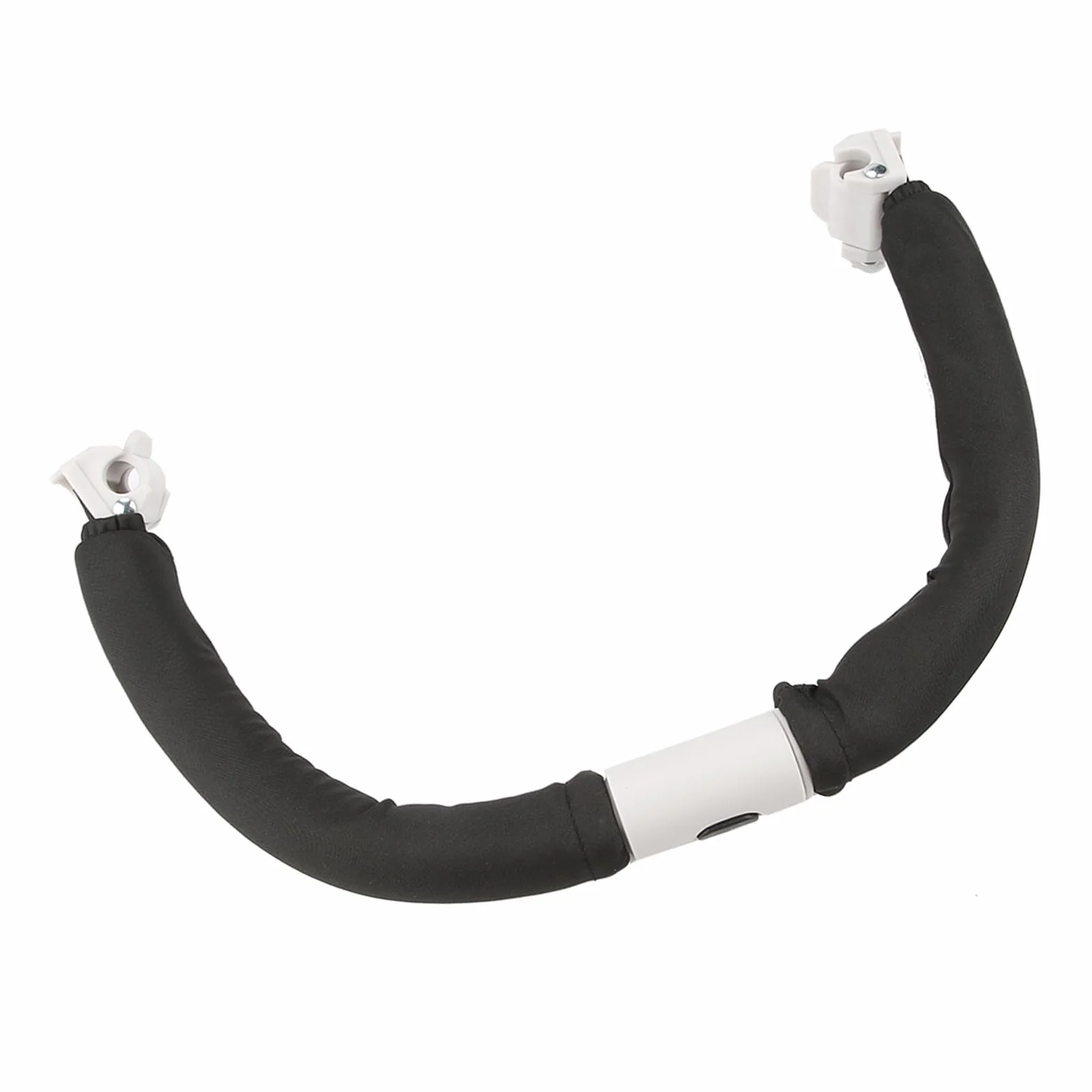 Manubrio con Barra Paraurti Regolabile Universale Yctze per Passeggini con Vassoio Snack per Passeggino (BLACK)