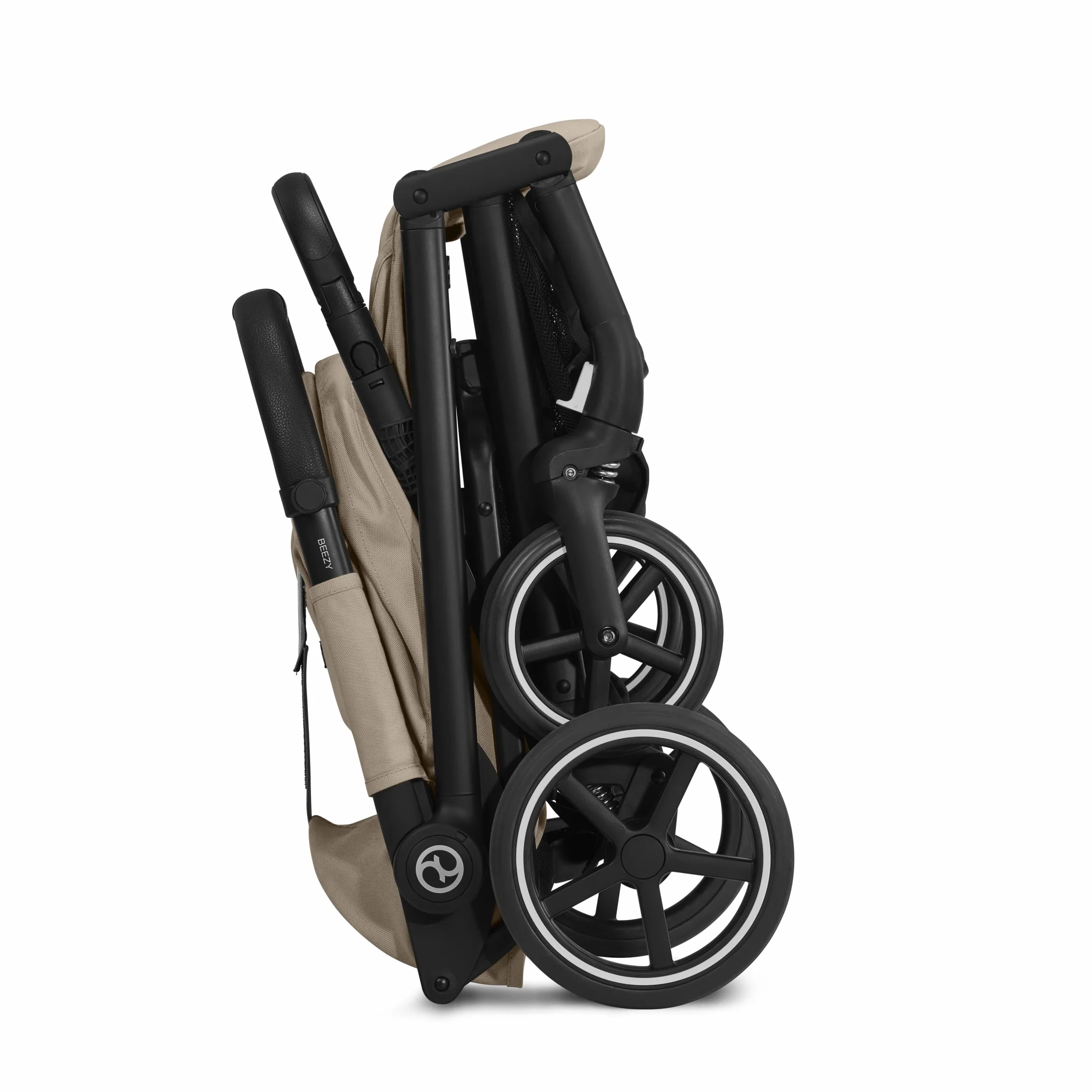 CYBEX Gold Passeggino Beezy con Cintura One-Pull, Compatto e Ergonomico, Almond Beige