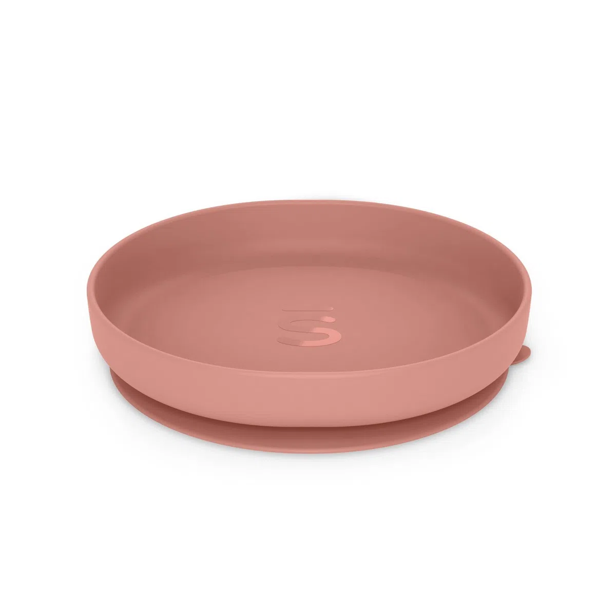 Suavinex, Stoviglie per Bambini in Silicone, con Ventosa Resistente. Include: Ciotola da 350 ml + Piatto da 400 ml + Tazza da 240 ml + Cucchiaio, +4 Mesi. Colour Essence, Rosa