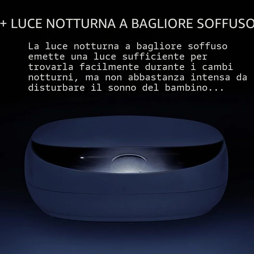 Prince Lionheart EVO Riscaldasalviette Luce Notturna Bianco Bassa Tensione Ever-Fresh System