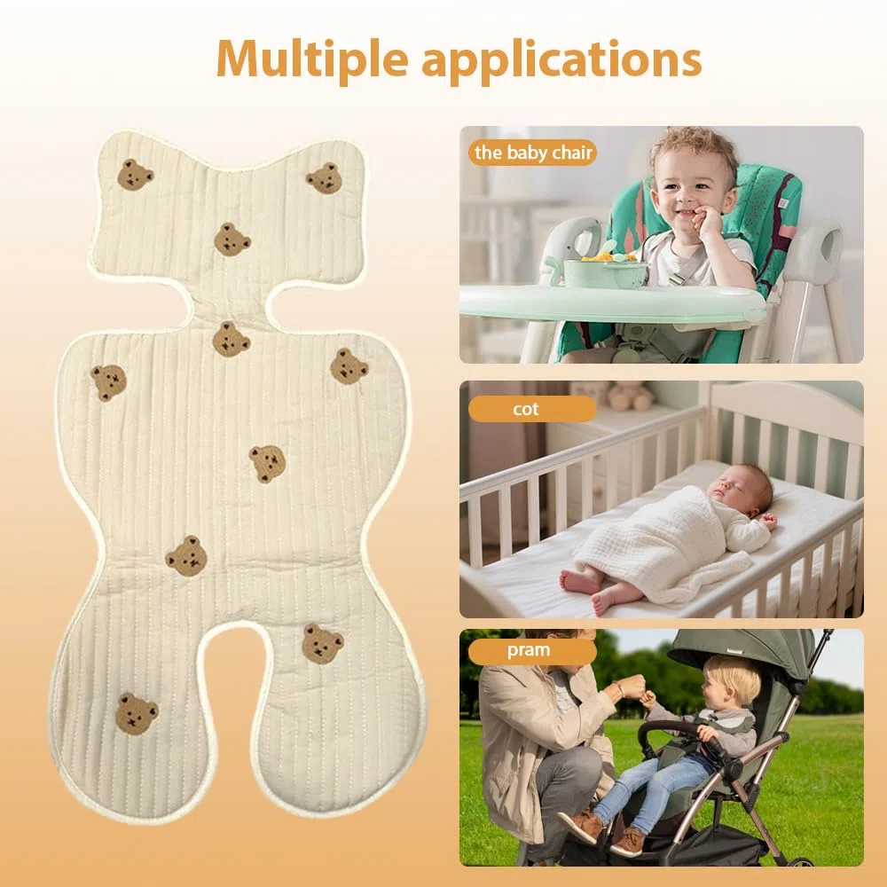 Copri Passeggino Estivo Antisudore, 72 x 40 cm Copri Seggiolino Auto Estivo, Coprisedile Estivo Traspirante, Universale, Lavabile, Per Passeggino, Ovetto, Protegge Il Coprisedile Da Macchie