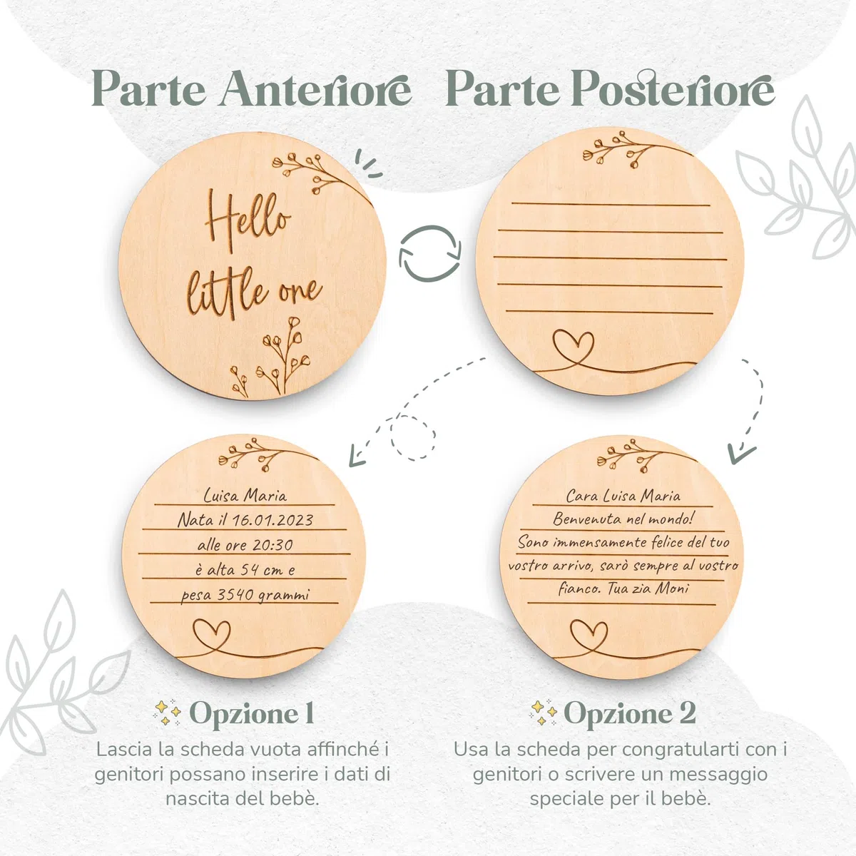 Mikito Set Neonato, Accessori Utili in Cotone Naturale Bio Mussola con Doudou, Massaggia Gengive, Bavaglino neonato. Unisex, Idea regalo maschio o femmina per baby shower, neo genitori