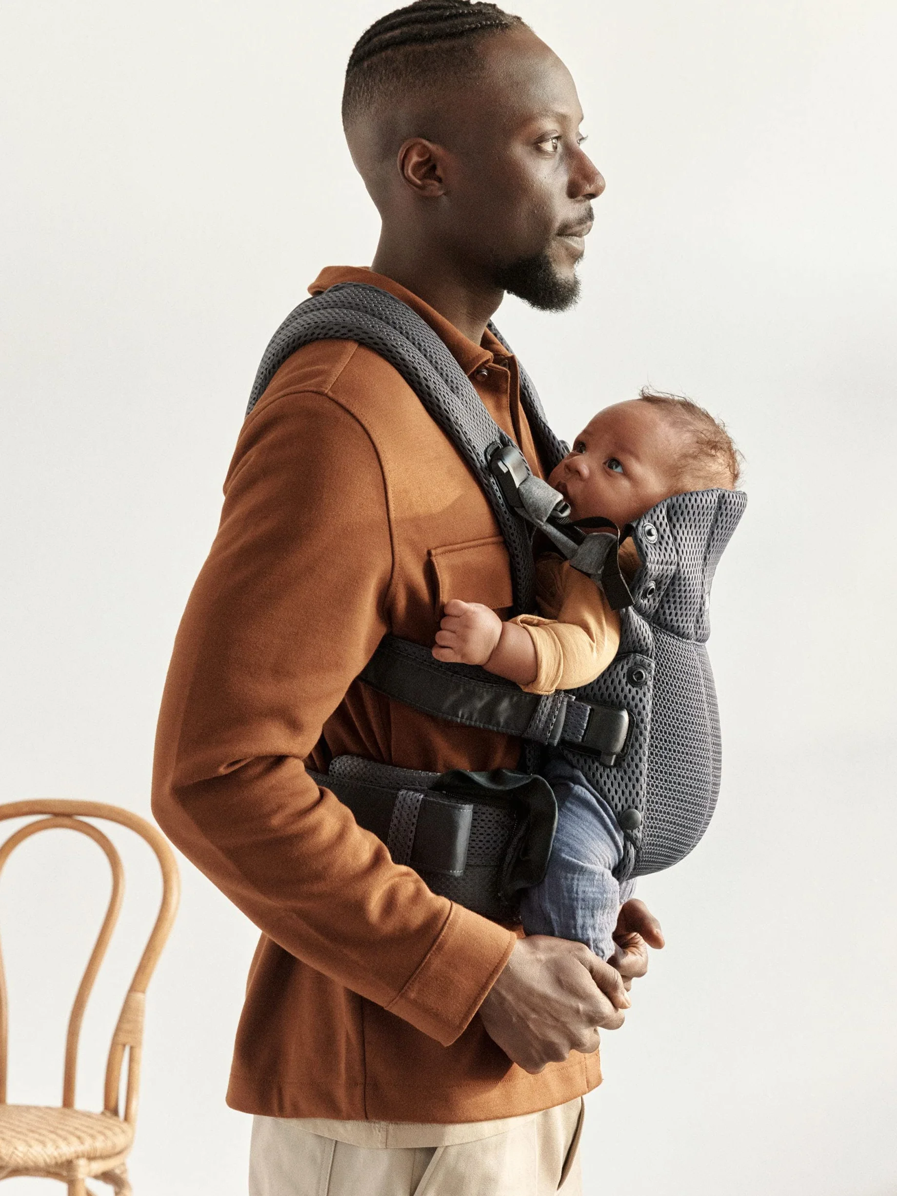 BabyBjörn Marsupio Harmony Mesh 3D, Antracite