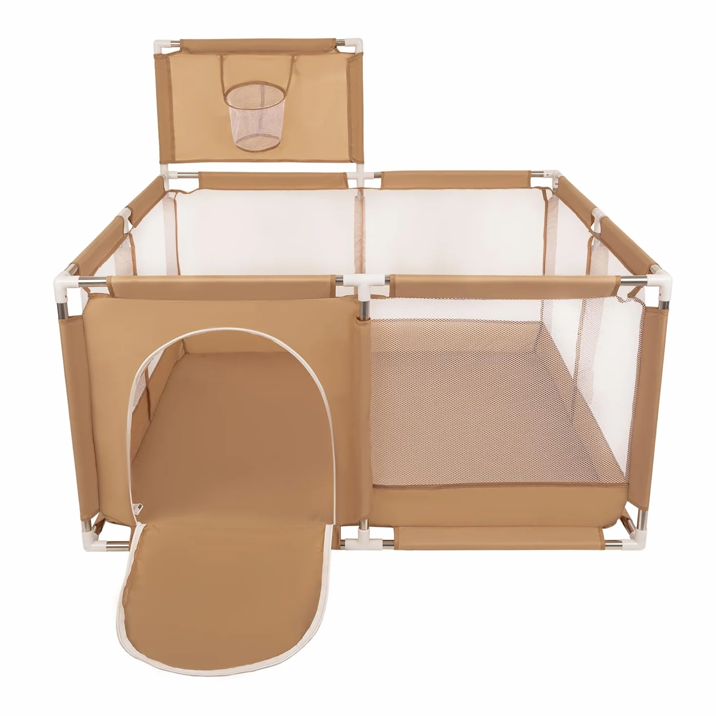 Selonis Recinto Per Bambini Con 200 Palline Colorate 6 Cm, Beige: Turchese Scuro/Beige Pastello/Perla