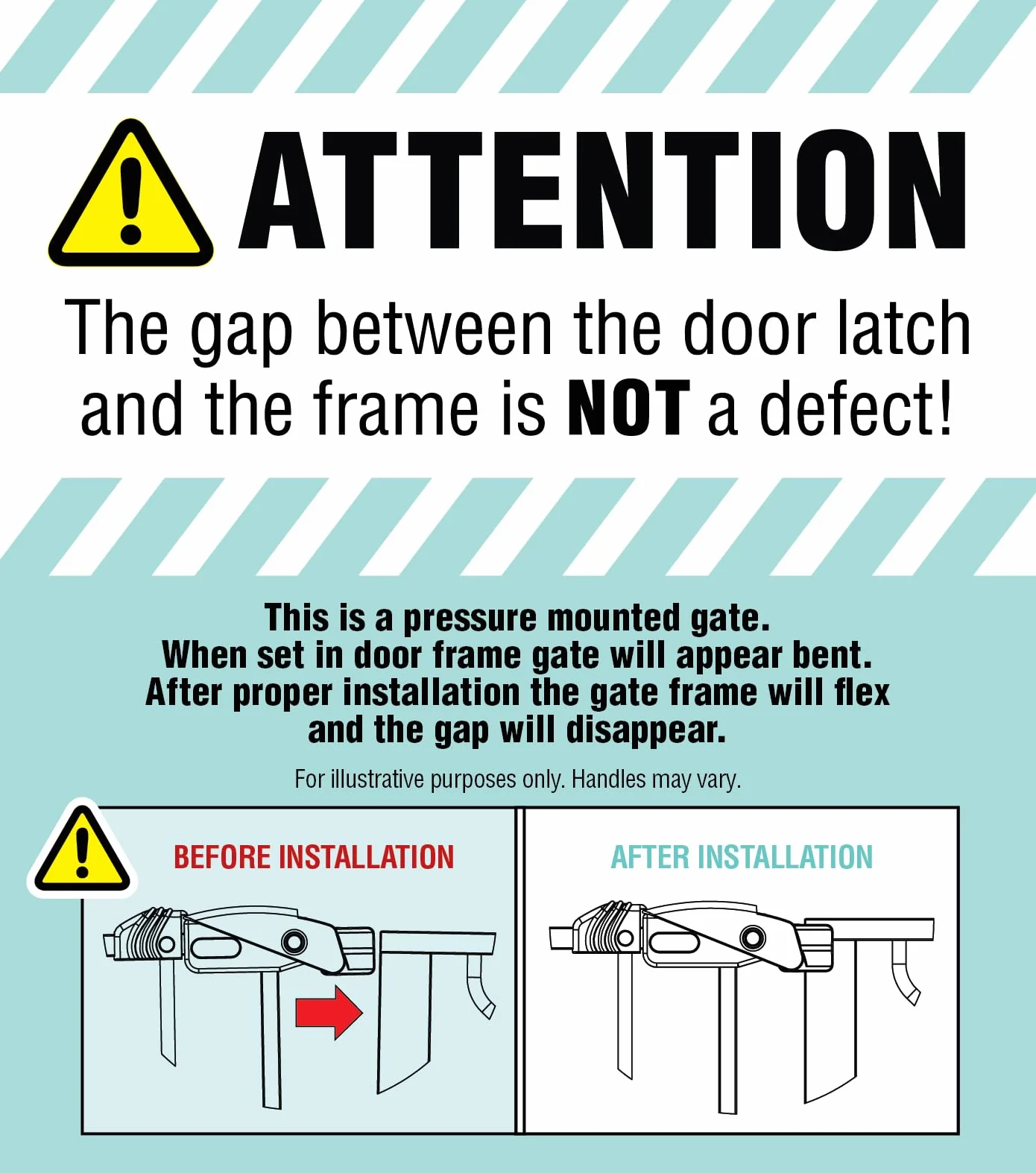 Regalo Supporto a pressione per cancelletto di sicurezza ad ampia portata con 3 kit di estensione inclusi (148 cm)