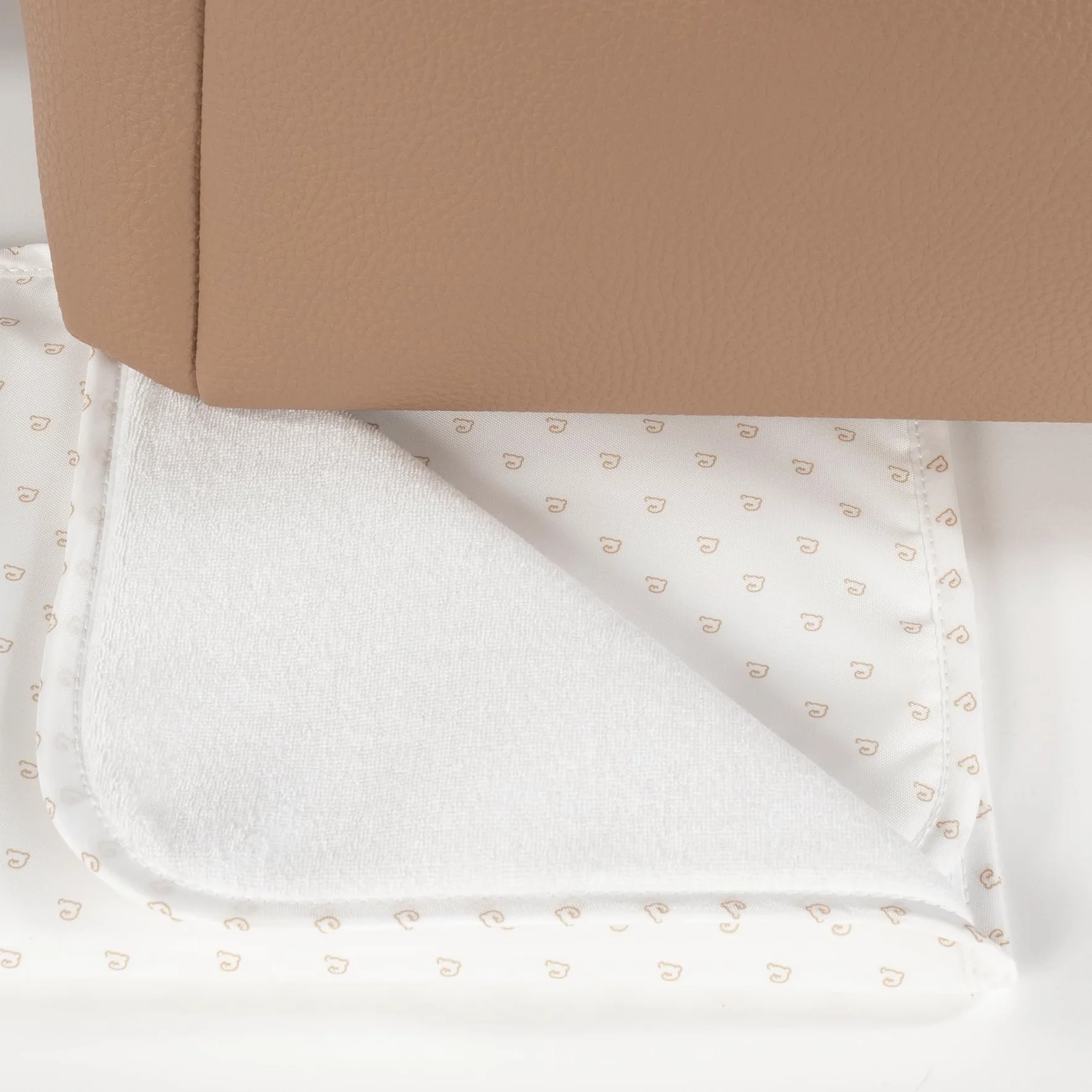 Borsa per pannolini Icon Rosa Beige Grigio Caramella