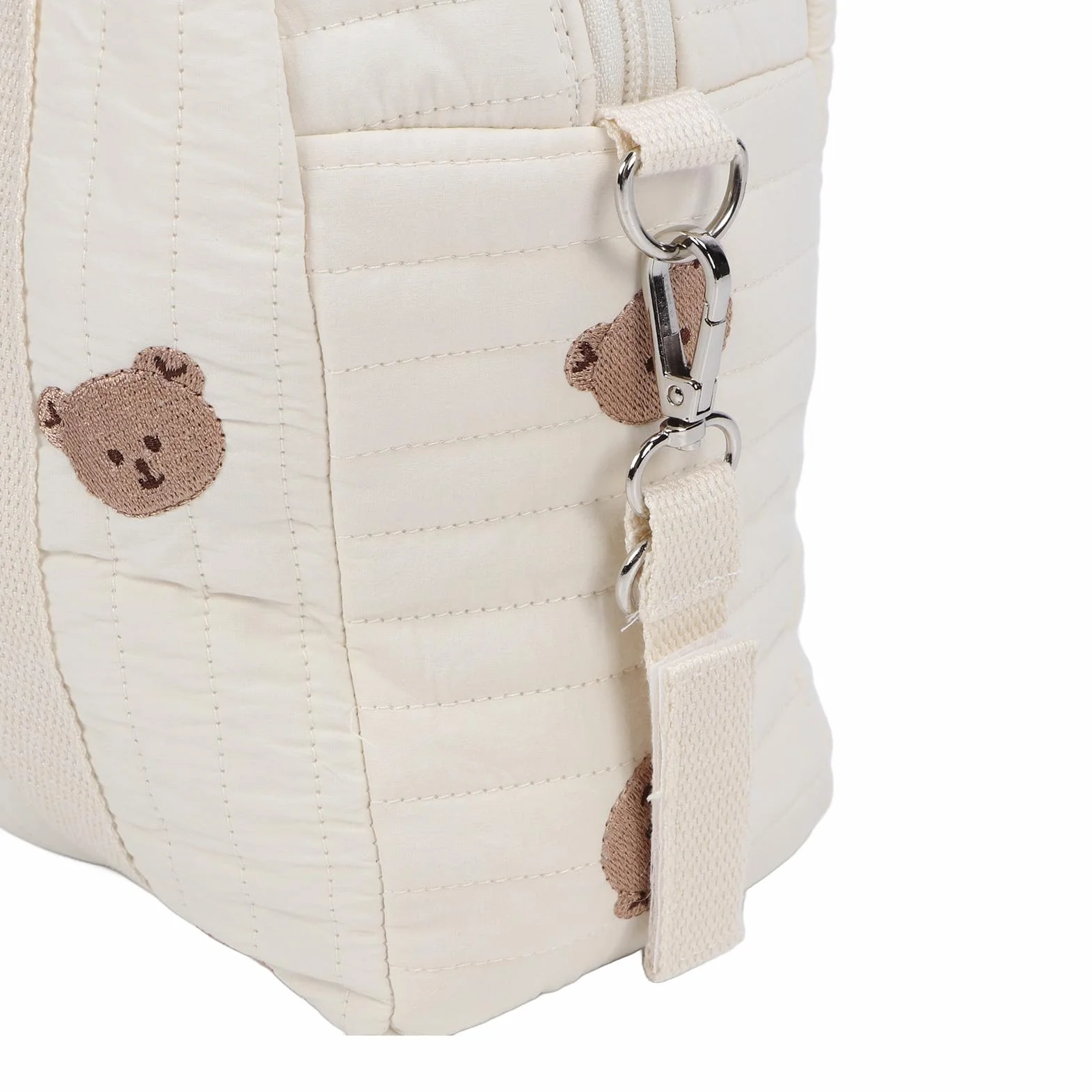 Borsa Portaoggetti per Passeggino, Grande Capacità, Tasca con Cerniera, Riutilizzabile (Borsa de'orso)