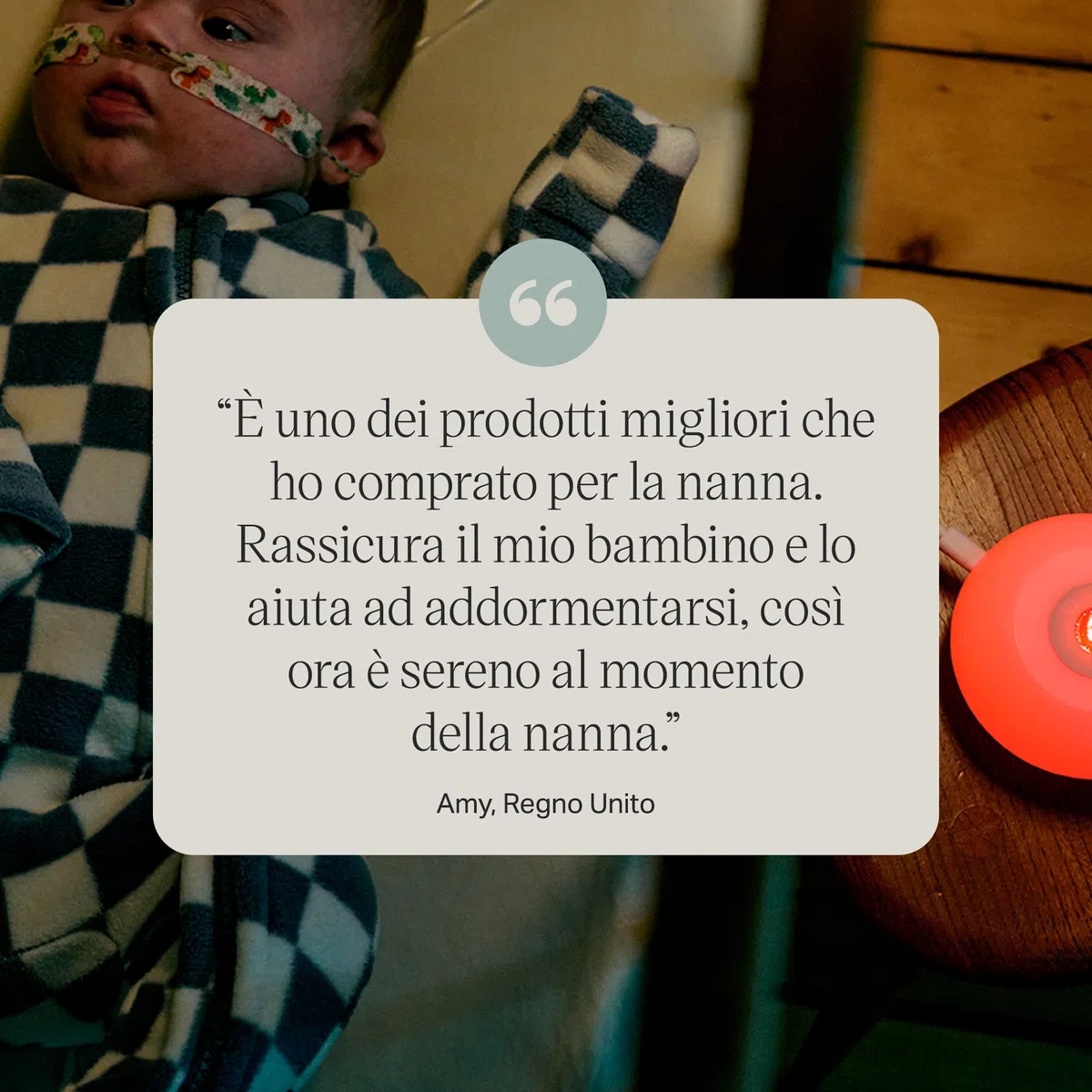 Tommee Tippee ausilio per il sonno Dreammaker, testato scientificamente per far dormire meglio i bambini, rumore rosa, luce rossa notturna, sensore CrySensor intelligente