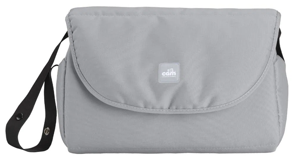 CAM Il Mondo del Bambino - art.784015/T902 - Sistema Modulare Combi Tris - carrozzina, passeggino, seggiolino auto e borsa - made in Italy - perfetto da 0 a 48 mesi - GRIGIO