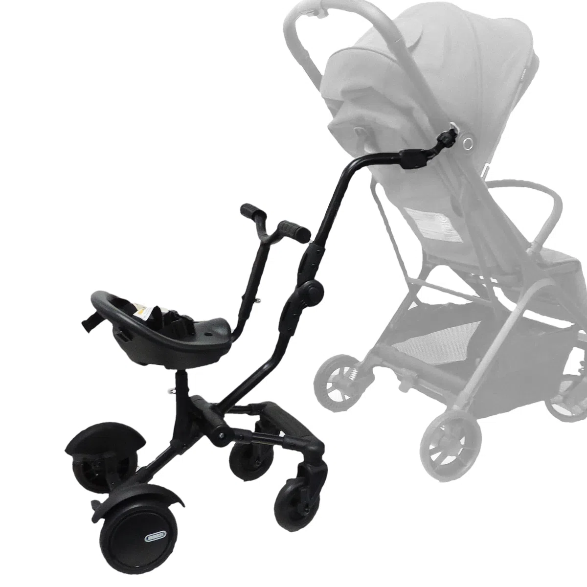 EICHHORN Kinderwagen Downtown Rider - Seggiolino per fratelli e passeggini, per bambini dai 15 mesi fino a 25 kg