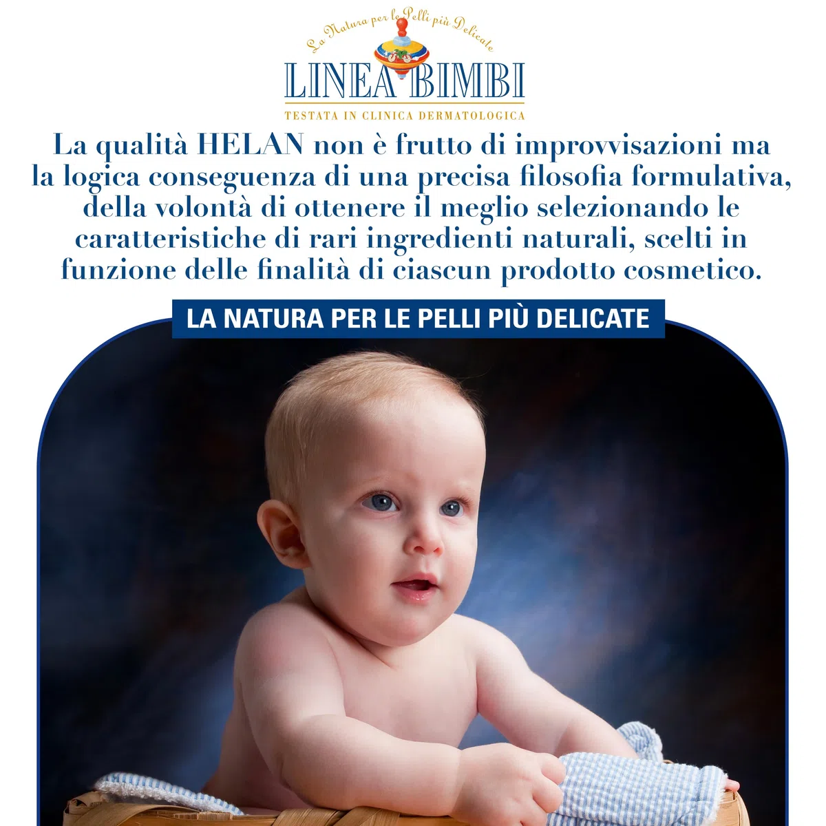 Helan, Linea Bimbi - Set Bagnetto Neonato, Beauty Case Neonato Kit Nascita Igiene con Crema Corpo Idratante, Bagnoschiuma Shampoo, Crema Cambio Pannolino e Olio Corpo, Prodotti Bagno per Idee Regalo