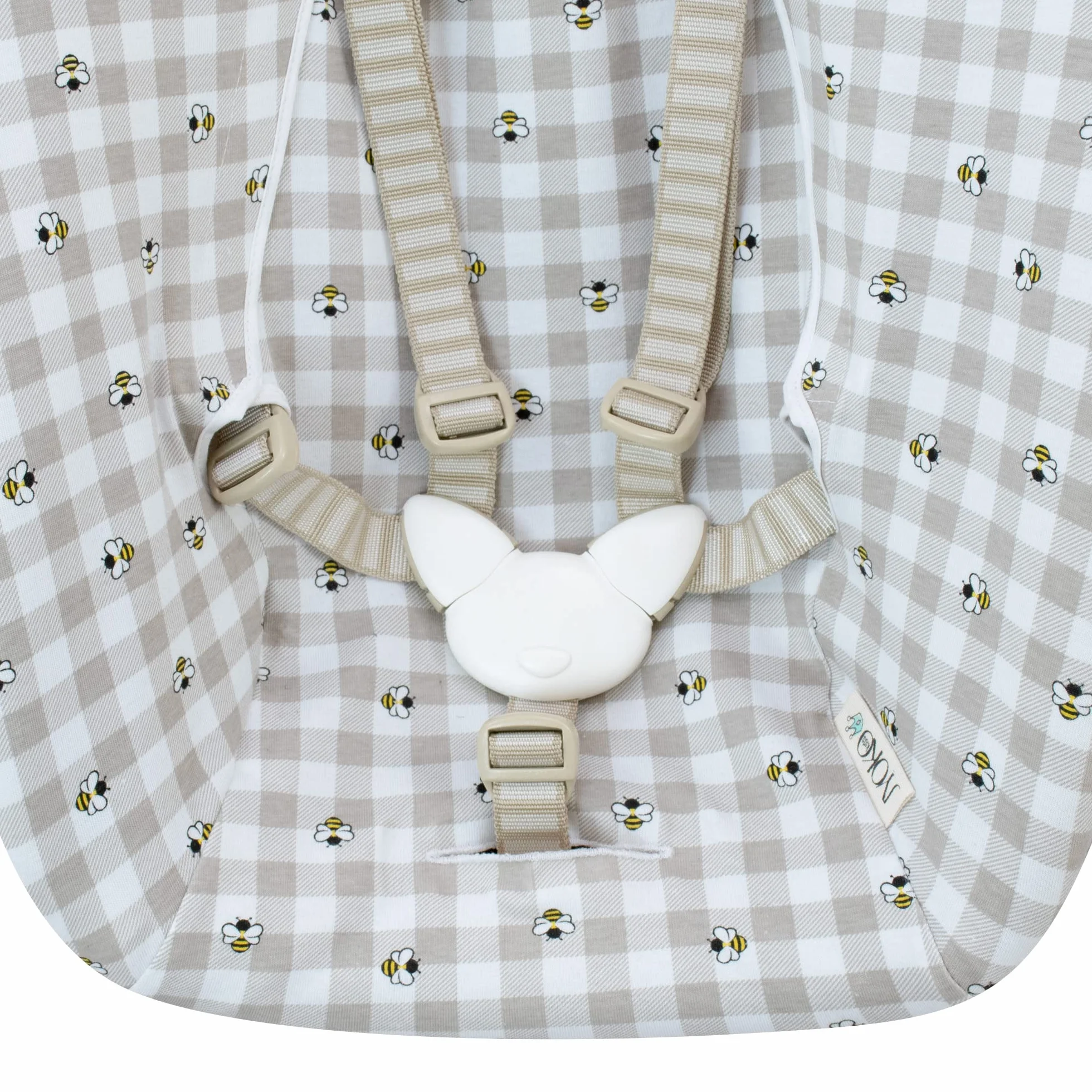 JYOKO KIDS Fodera in Cotone Compatibile con Stokke NewBorn (PICNIC VICHY)
