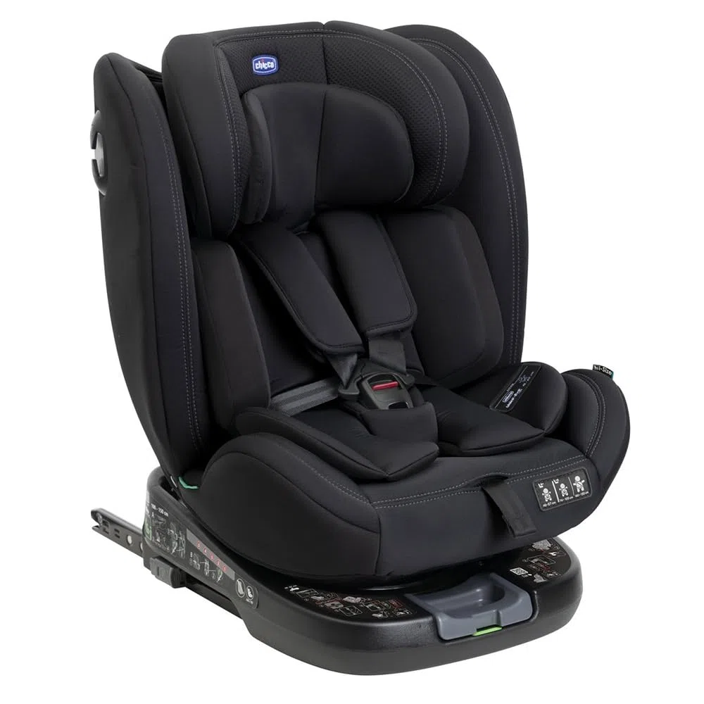 Chicco Unico Evo I-Size, Seggiolino Auto 0-36 Kg, omologato ECE R129/03, Isofix Girevole A 360° E Reclinabile, Gruppo 0+/1/2/3 Da 0 A 12 Anni