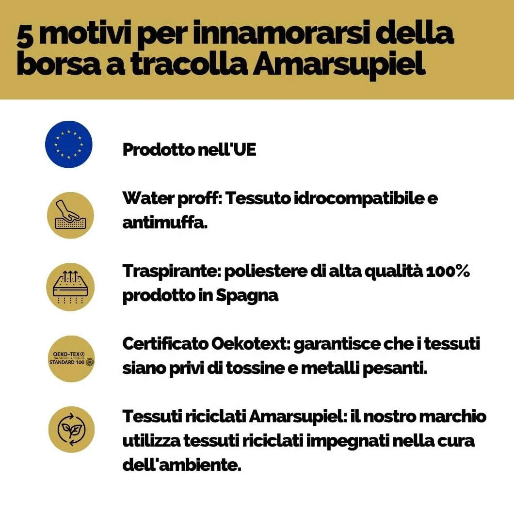 Amarsupiel | Bambino portatore d'acqua | Tracolla Baby Water | | ad asciugatura ultra rapida Marsupio ergonomico | Certificato | OEKOTEX Prodotto in Spagna.