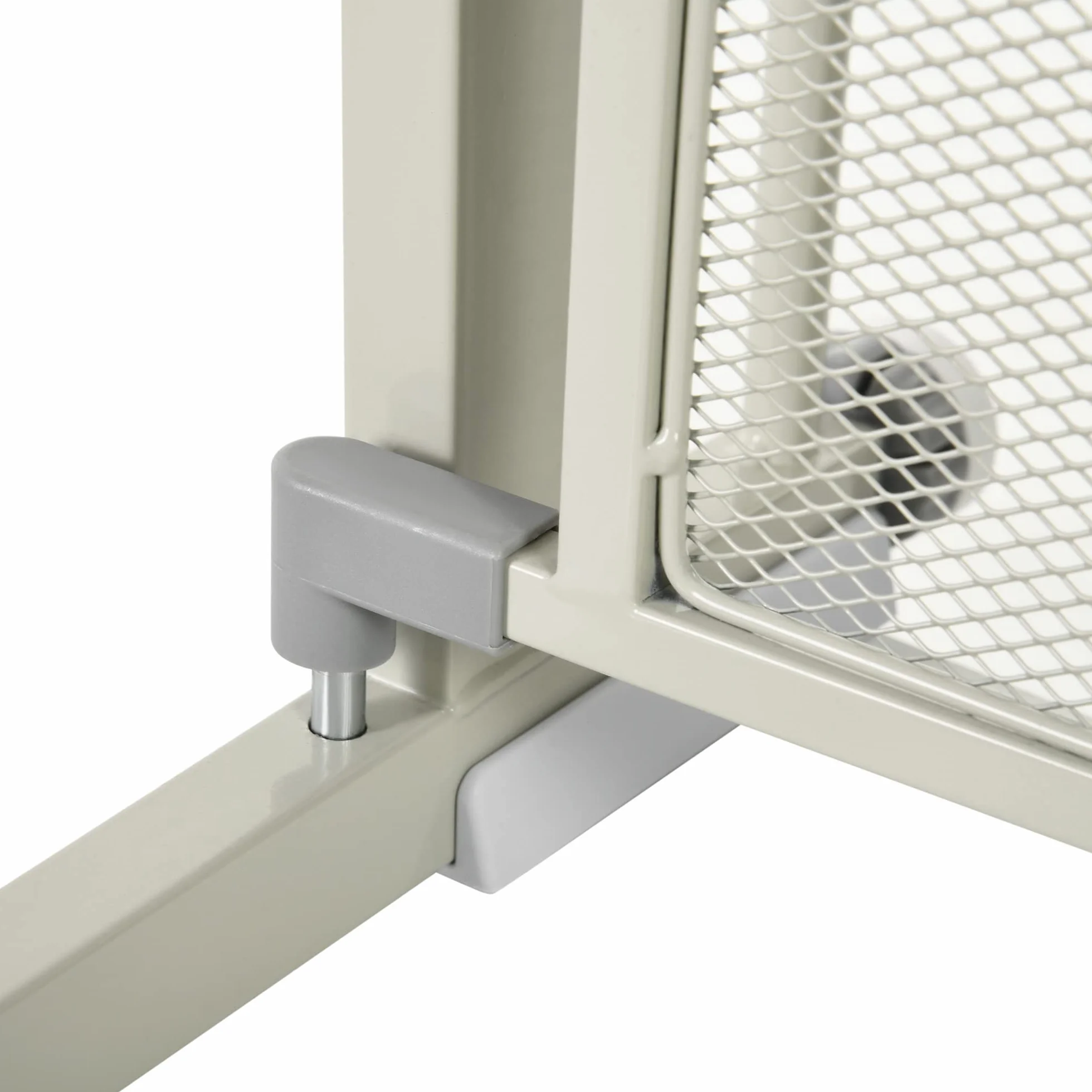 PawHut Cancelletto per Cani Regolabile 75-103 cm, Cancello di Sicurezza in Acciaio e ABS, Altezza 76 cm, Grigio