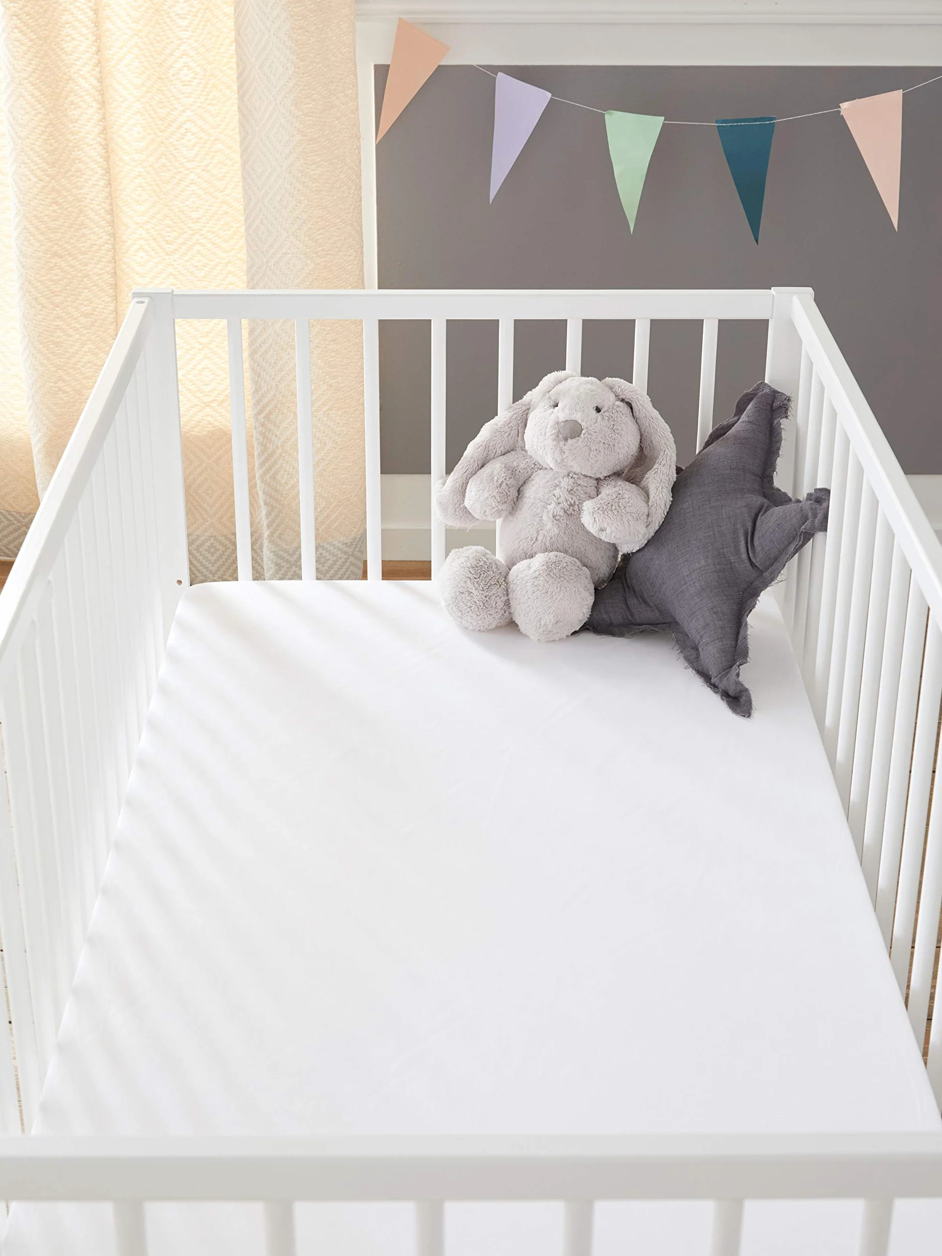 Babysom - Materasso Lettino Bambino Climatizzato Estate/Inverno - 60x120 cm | Per Neonato - Altezza 14cm - Traspirante - Antiacaro e Antisoffoco - Garanzia 10 anni