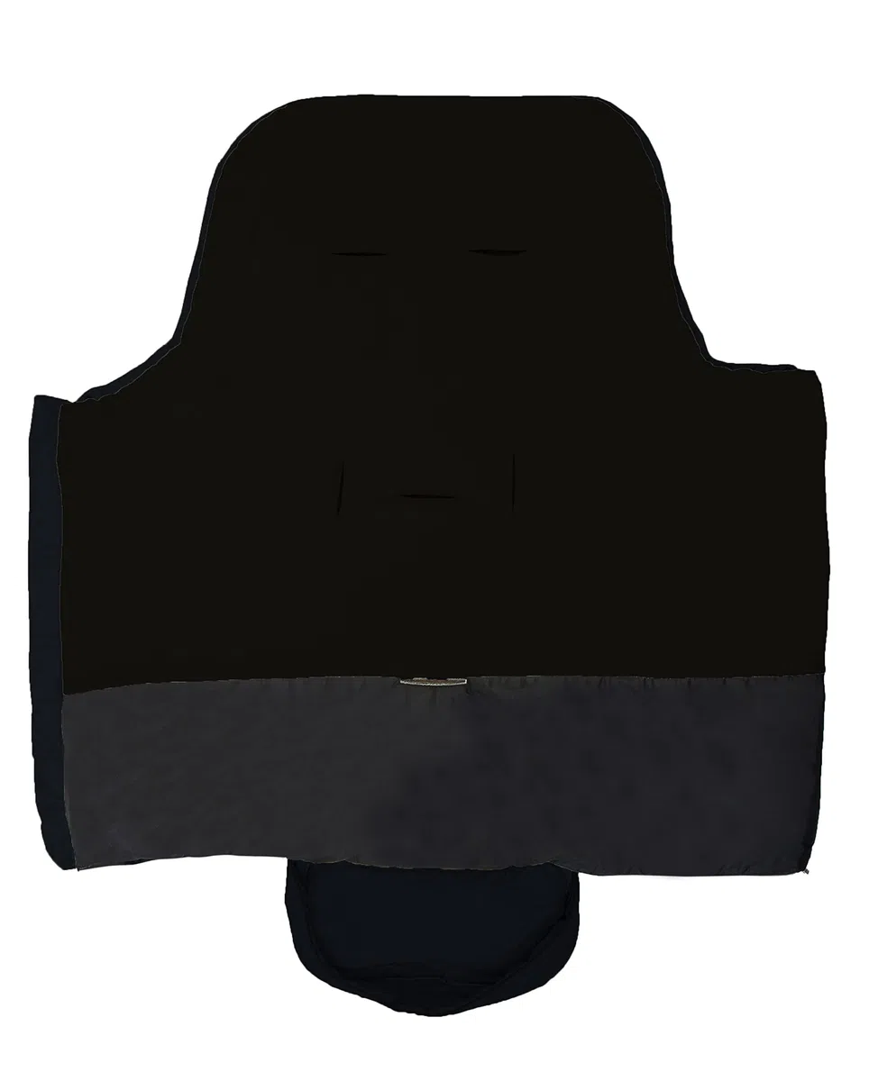 Altabebe AL2203-03 Active Sacco Termico Invernale per Passeggino, Nero/Nero, 12-36 Mesi