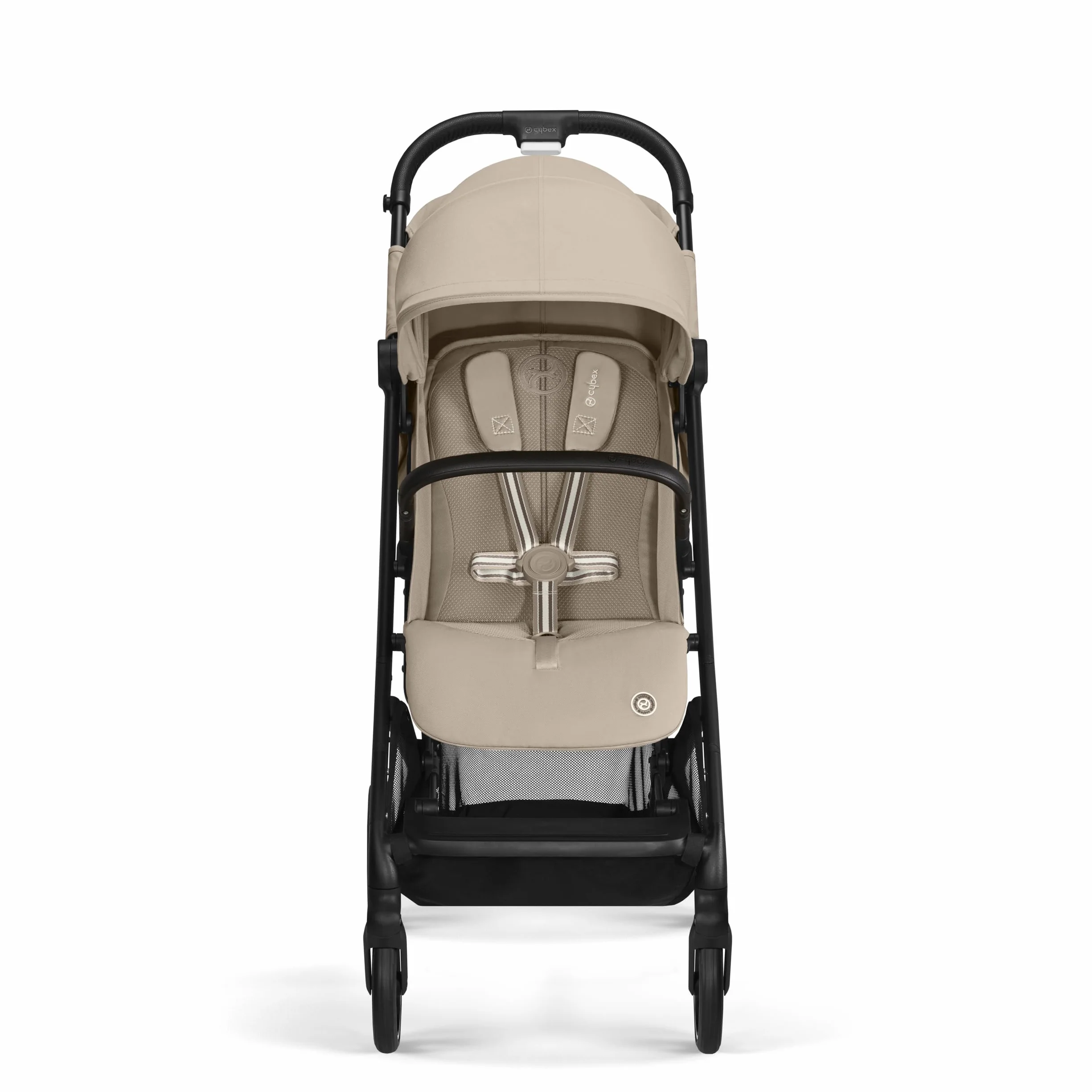 CYBEX Gold Passeggino Beezy con Cintura One-Pull, Compatto e Ergonomico, Almond Beige