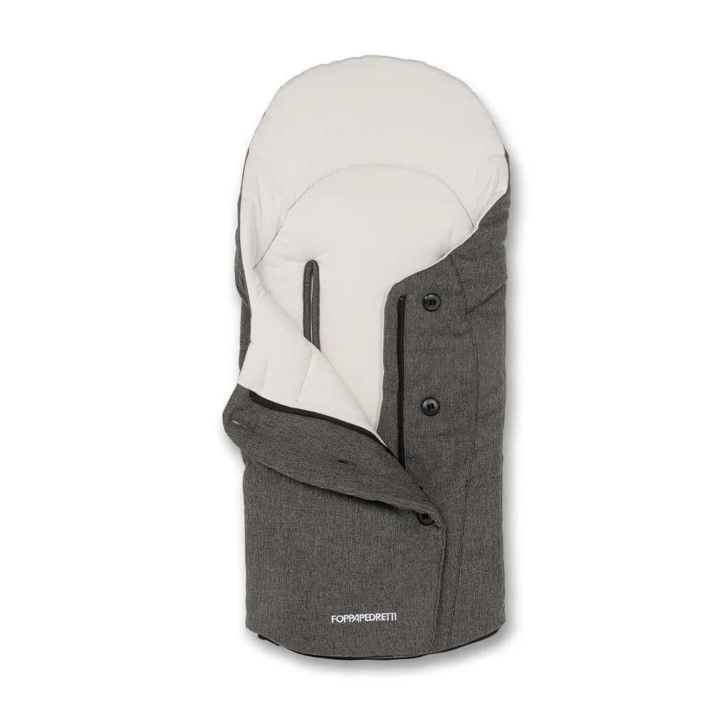 Foppapedretti Trendy Miny sacco universale per ovetto e navicella, Melange Graphite