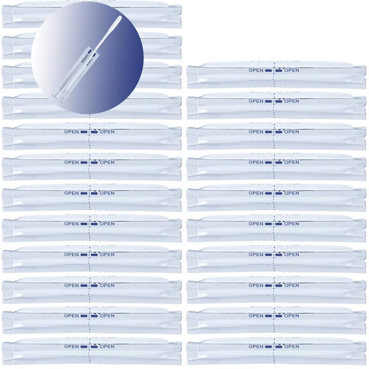90 pcs Tamponi Di Cotone con Alcool a Due Teste per la Pulizia di Sigarette Elettroniche per Assorbire il Olio di Fumo per Il Riscaldamento