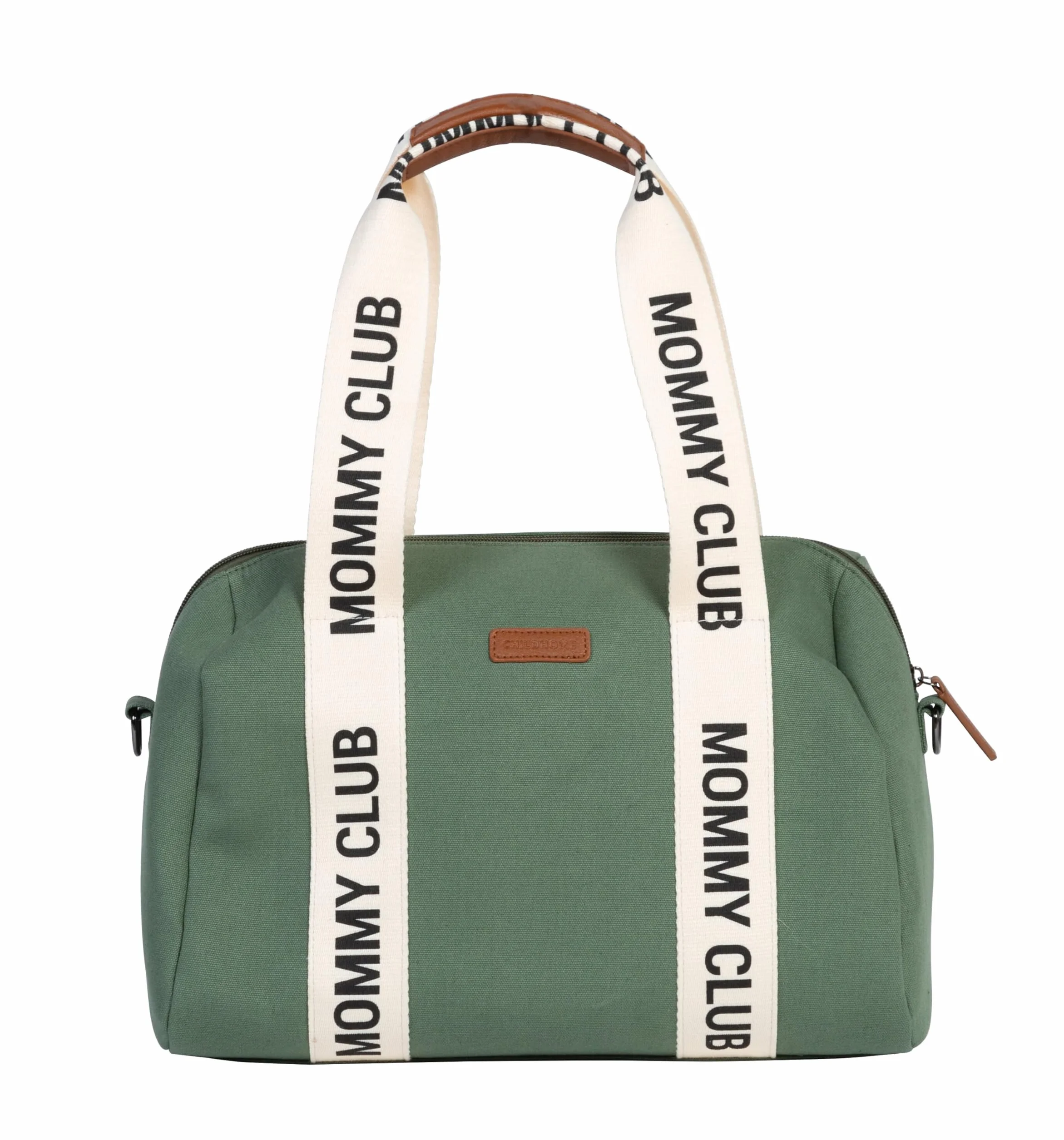 CHILDHOME Mommy Club Signature Borsa fasciatoio 22L Verde Cotone