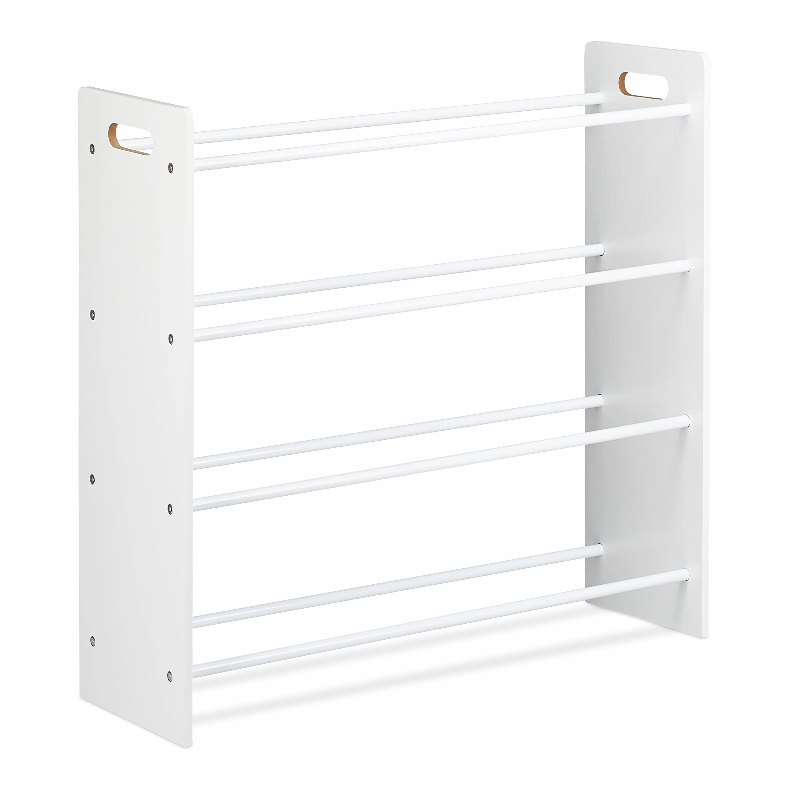 Relaxdays Scaffale per Bambini con Box Porta-Giochi, Contenitori Colorati per Giocattoli, MDF+Plastica, 88x86x31 cm