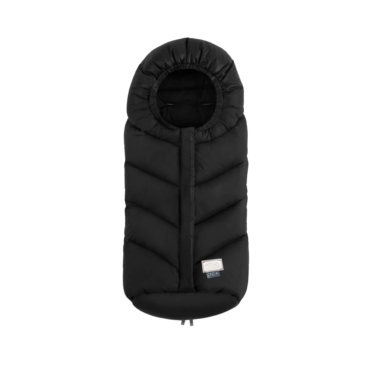Nuvita 9920 Ovetto One+ | Sacco universale per passeggini e seggiolini auto | Protezione da 0 a 6 mesi (80cm)| Protezione fino a -18°C e Impermeabilità anti vento | Nero