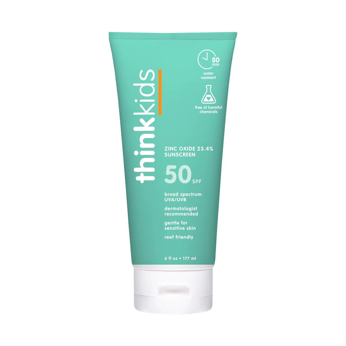 Thinksport Kids Mineral Based Sunscreen SPF 50+ 177ml