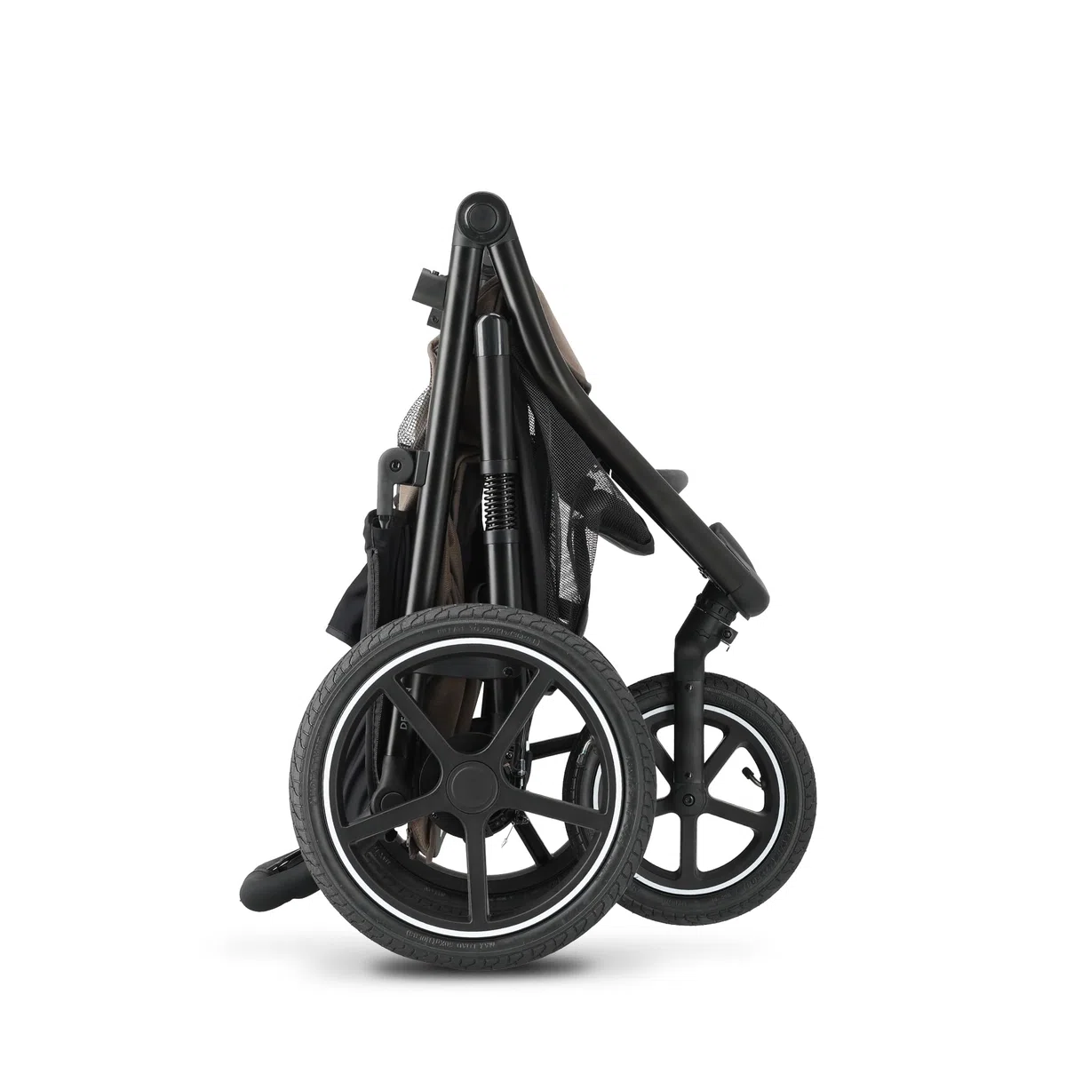 Deryan Bolt Jogger Passeggino combinato per ogni terreno – Pieghevole e portatile – Passeggino per jogging a partire dai 6 mesi (Hazel)
