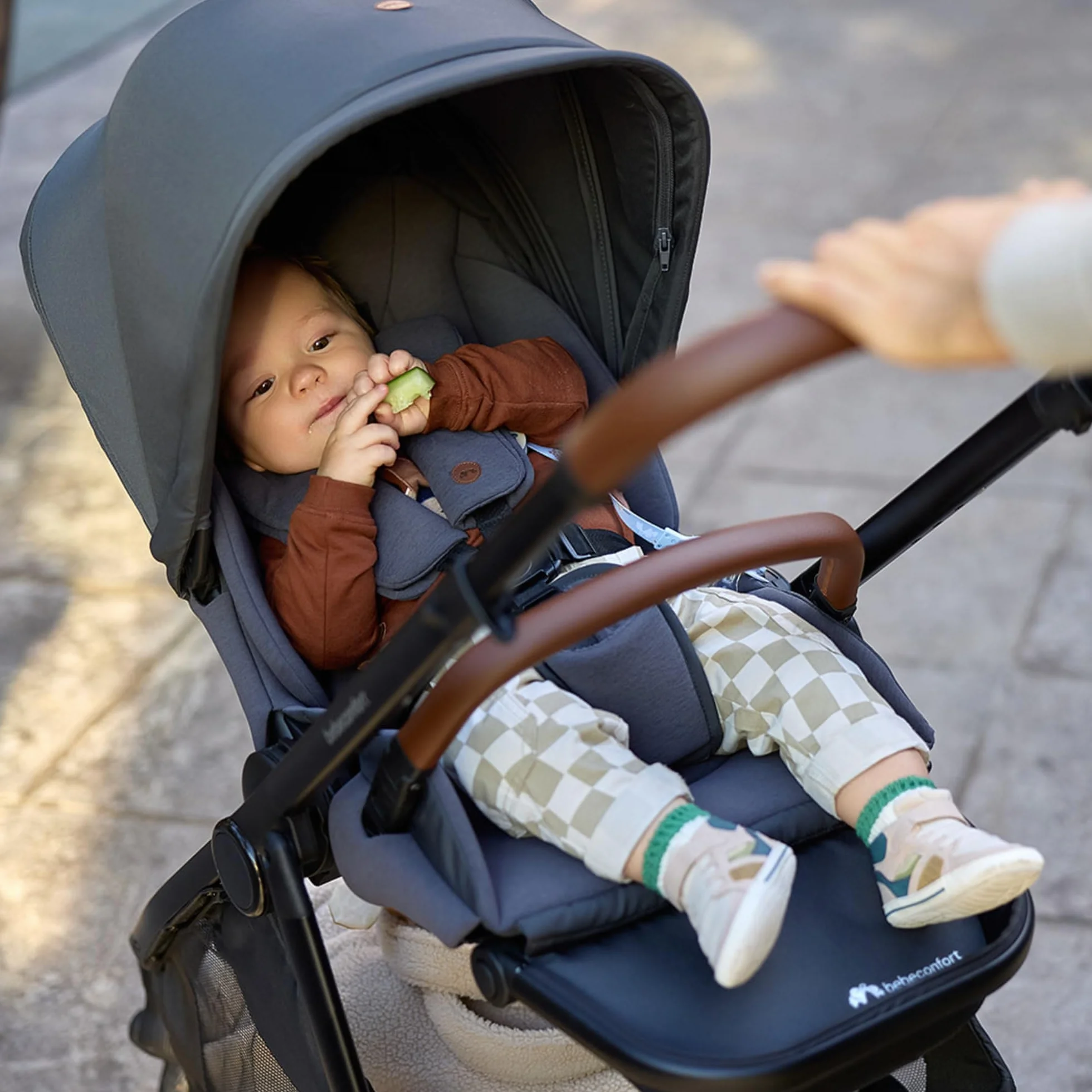Bebeconfort Luvia Trio Passeggino 3 in 1 0-4 anni 0-22 kg Mineral Graphite