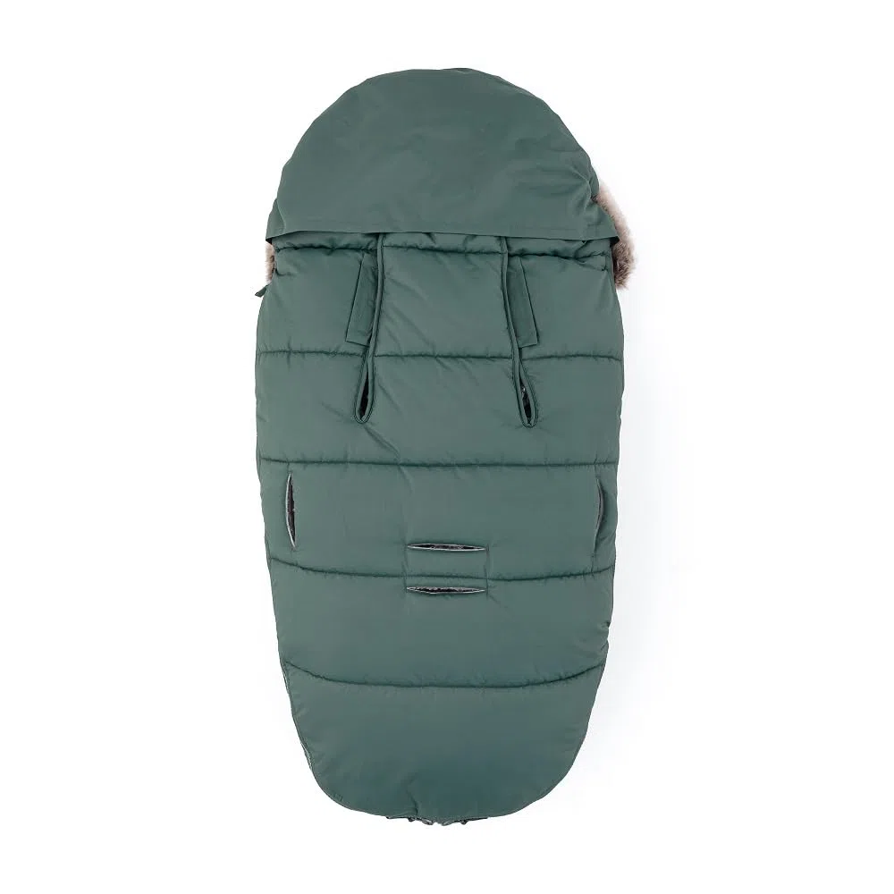 Petite&Mars COMFY - Sacco nanna 4 in 1 per passeggino, per passeggino, per passeggino, sacco nanna invernale, impermeabile, antivento, verde
