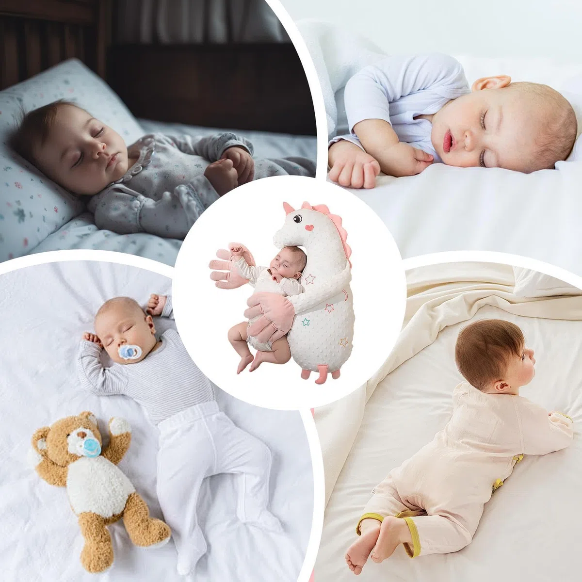 Dorme Del Bambino Sachulta, Amico Dormire Per Il Bambino - Palm Patting Electric Ripe Animal Sleep Sooths - Bambola Calmante, Telecomando, Velocità Regolabile Per Smart Automatico Calmante Ca