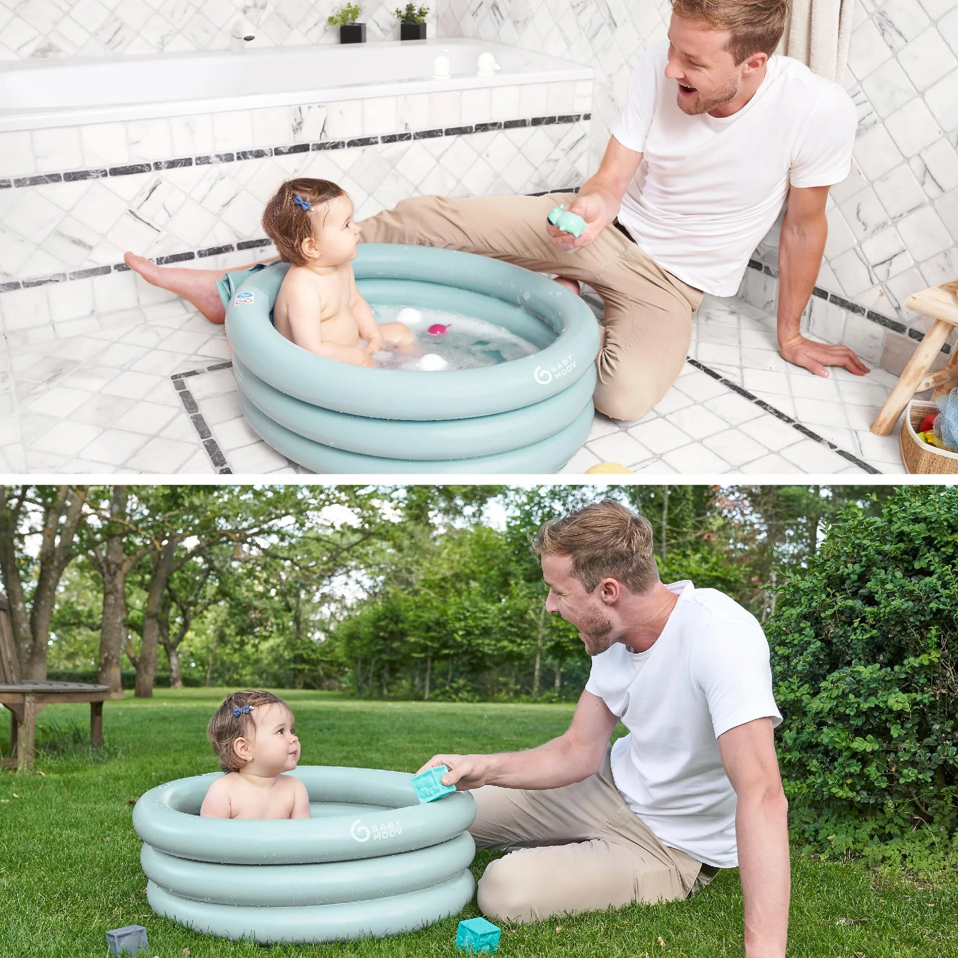 Babymoov Vaschetta gonfiabile evolutiva AQUADOTS