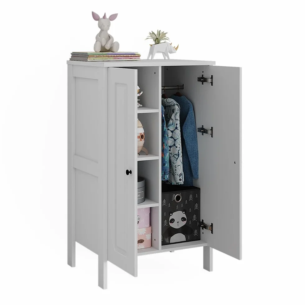 VitaliSpa Guardaroba bambini Ajaton 70 x 120.6 cm Bianco