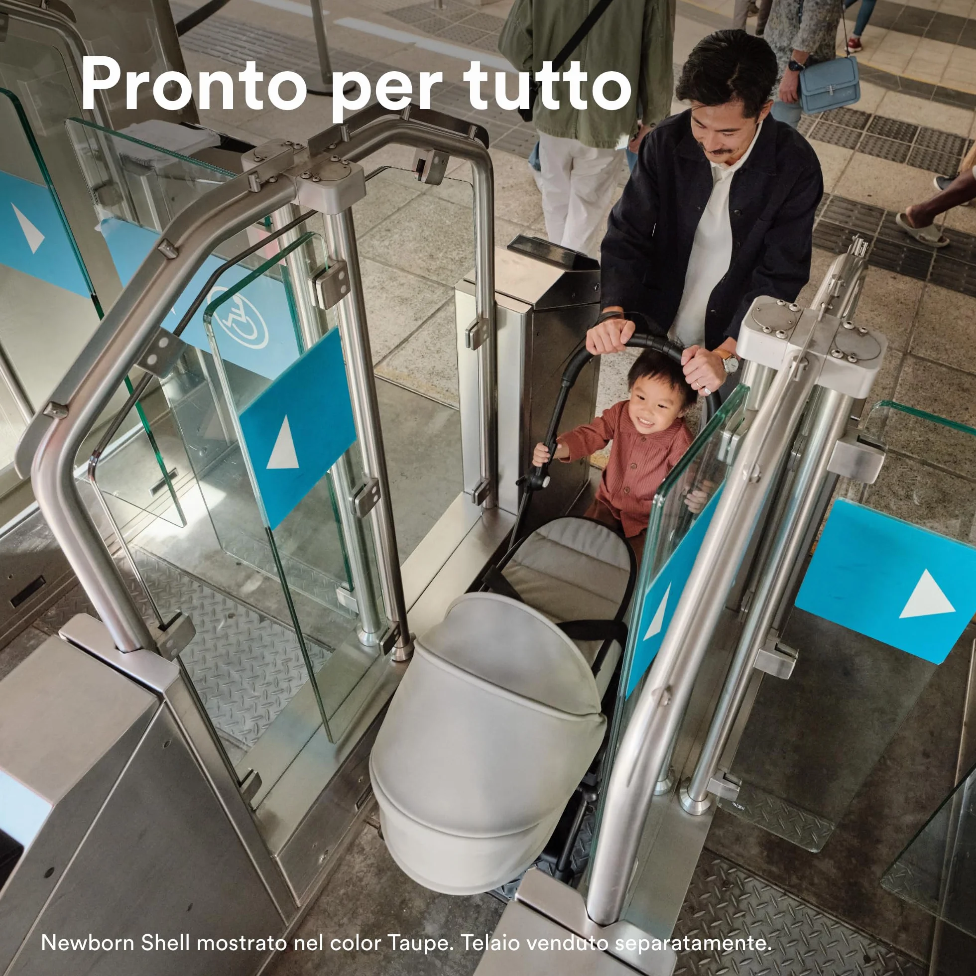 Stokke YOYO Newborn Shell, Olive - Per neonati fino a 6 mesi o fino a 9 kg - Include guscio semirigido, materasso doppio e coprigambe - Necessario telaio YOYO (venduto separatamente)