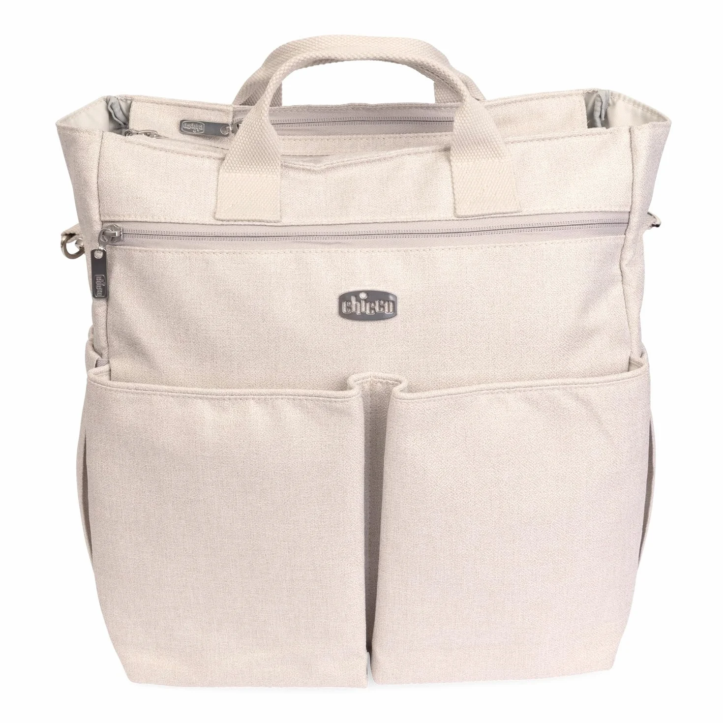 Chicco Borsa Genitori Leggera Funzionale Ampie Tasche Monocromatico