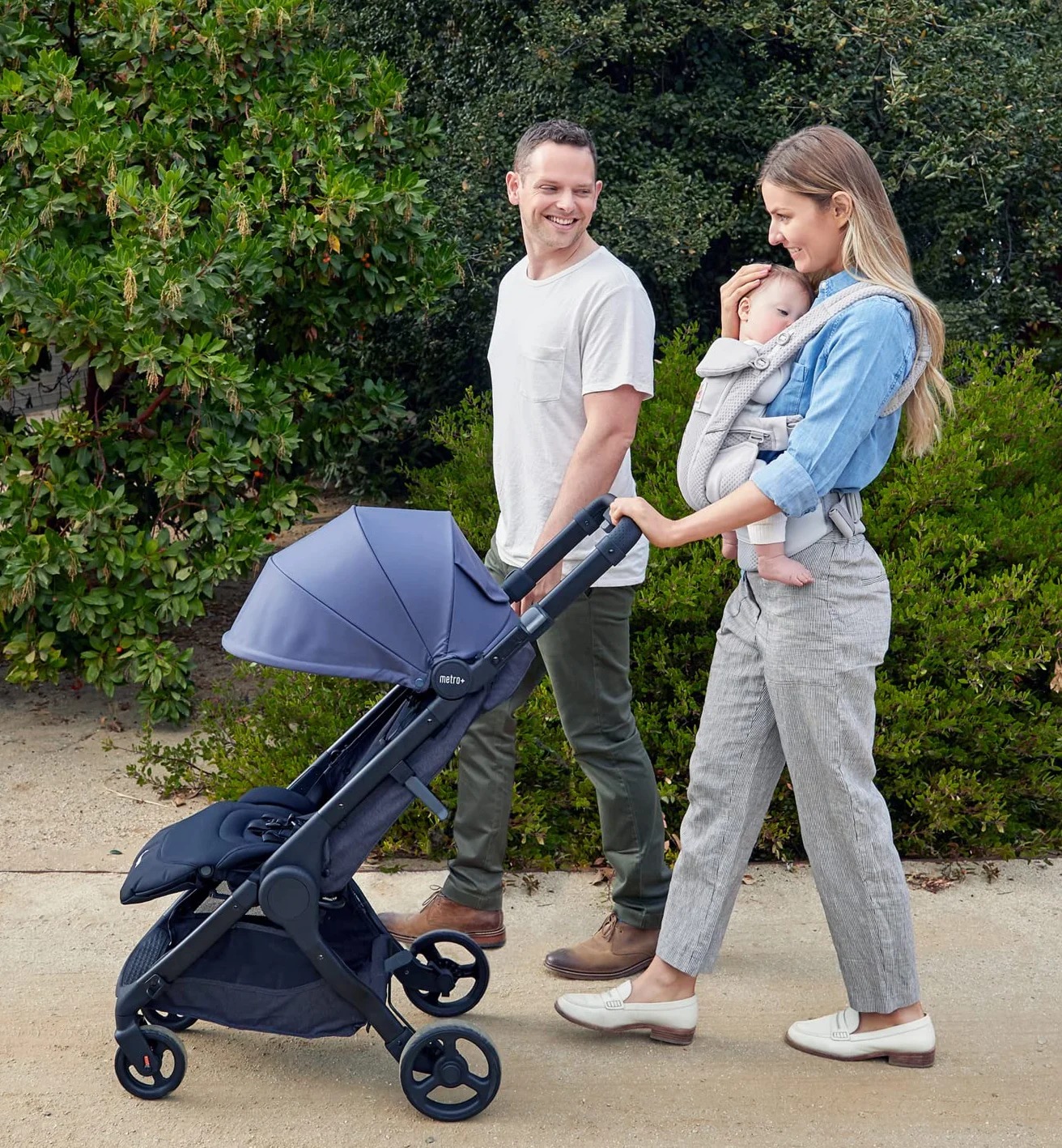 Marsupio Ergobaby Omni Breeze per neonati, 4 posizioni SoftFlex Mesh marsupio anteriore ergonomico marsupio posteriore per neonati (Pearl Grey)