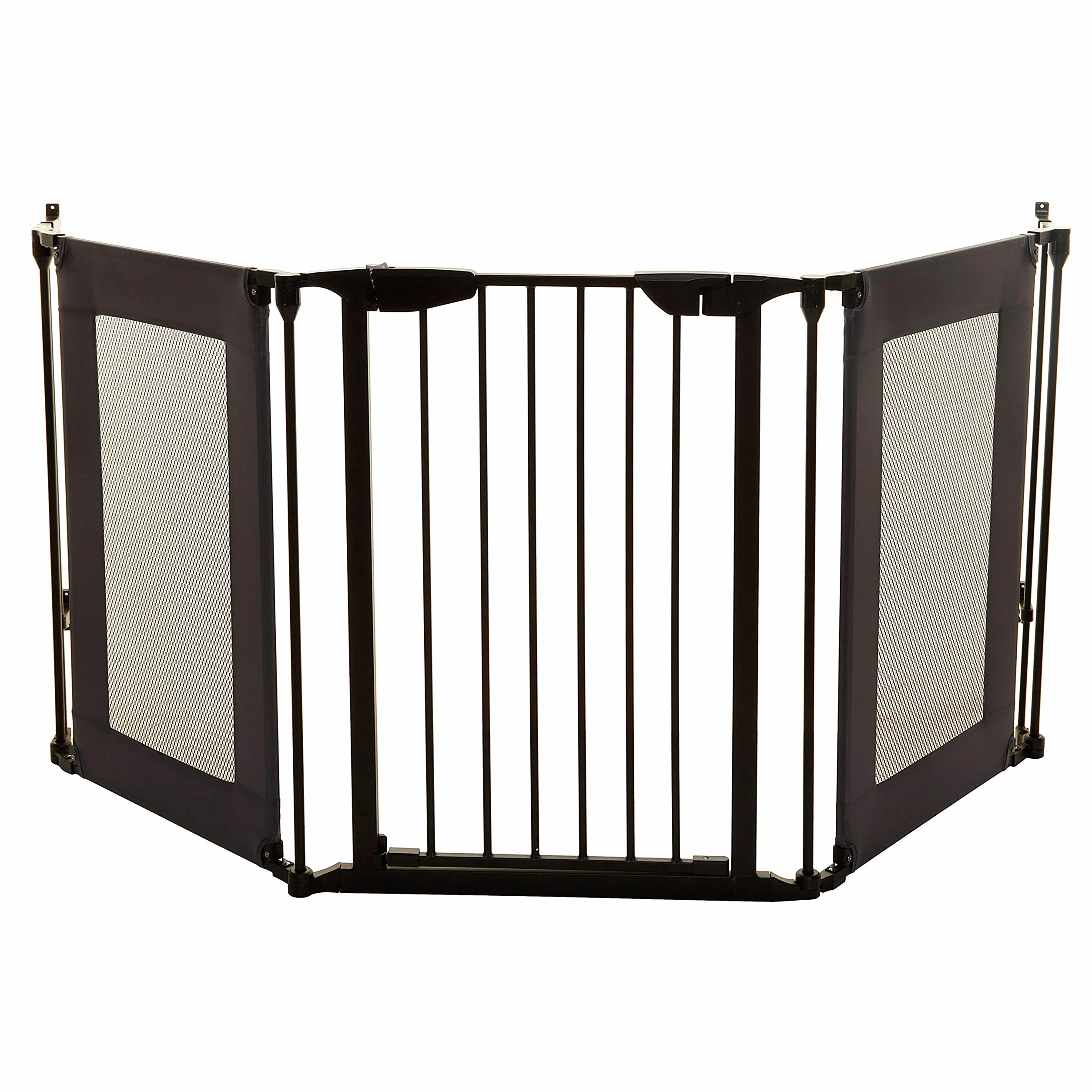 Dreambaby Denver Adapta-Gate Cancelletto di Sicurezza Regolabile, Nero, 85.5-210 cm