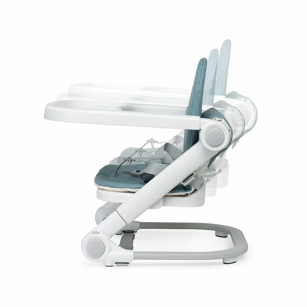Foppapedretti Seggiolino Alzabimbo Lift, bambini 6 mesi-3 anni (15 kg), Vassoio Amovibile, Chiudibile, Borsa Inclusa, Imbottitura Lavabile, 3 Altezze