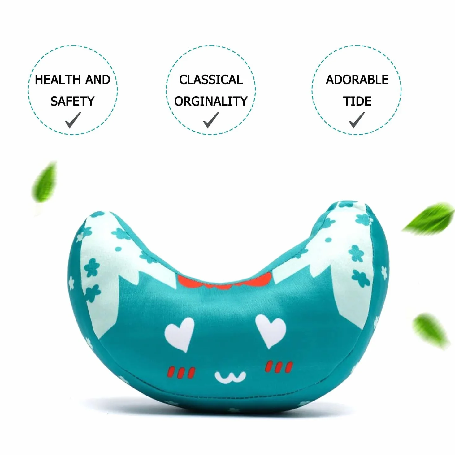 Cuscino per Cintura per Bambini, Poggiatesta Auto per Bambini, Cuscino per il Collo, CopriCintura, Cuscino per Sedile Auto, Cuscino per Cintura, Lavabile in Lavatrice