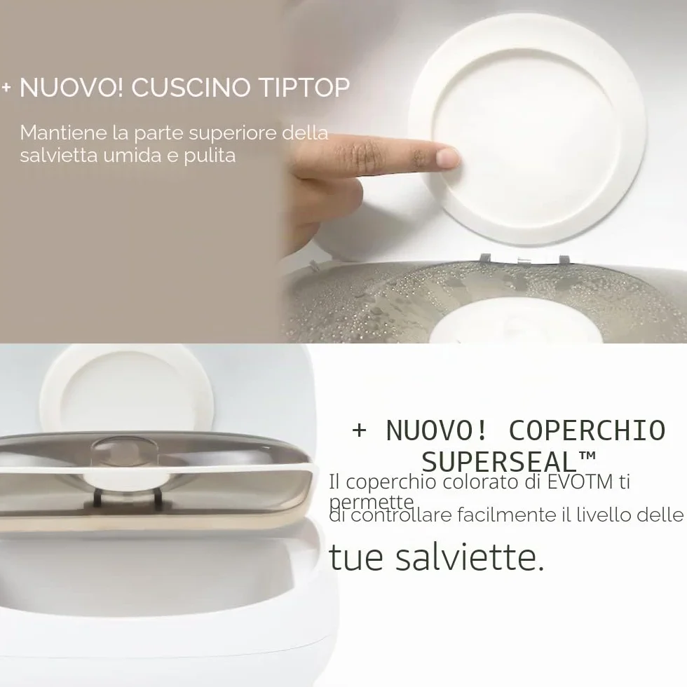 Prince Lionheart EVO Riscaldasalviette Luce Notturna Bianco Bassa Tensione Ever-Fresh System