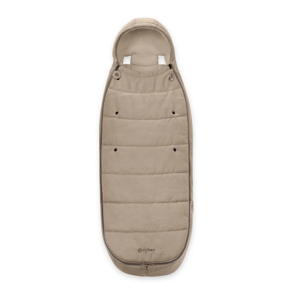 CYBEX Gold Coprigambe, Per Passeggini, Per Bambini dai 6 Mesi ai 3 Anni, Tog 5, Caldo e Idrorepellente, Beige