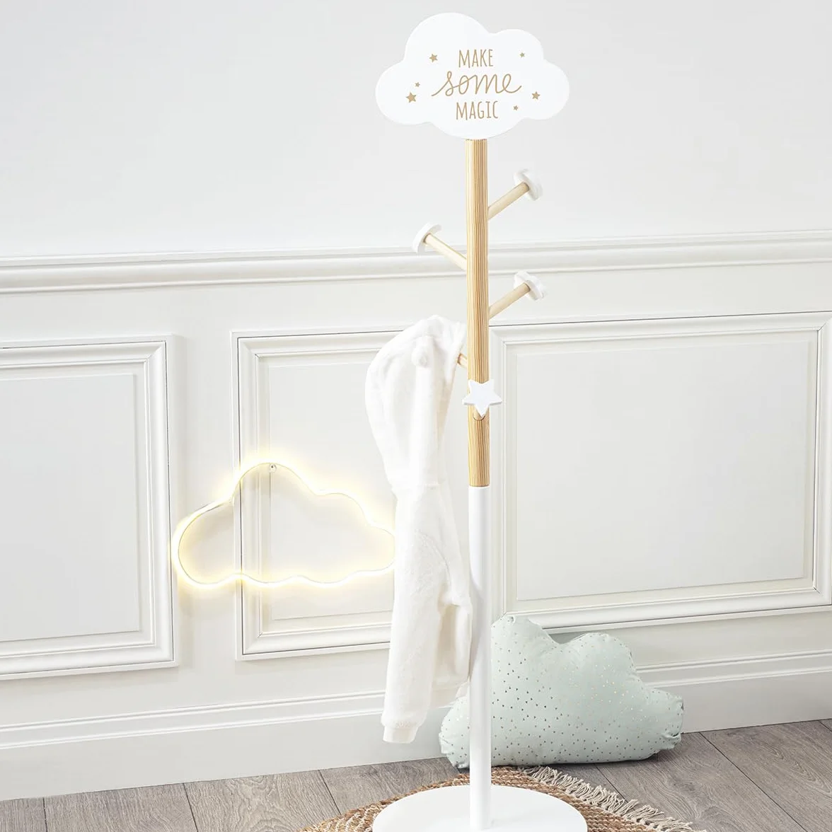 ATMOSPHERA CREATEUR D'INTERIEUR Appendiabiti per Bambini Nuvola Bianca h135cm