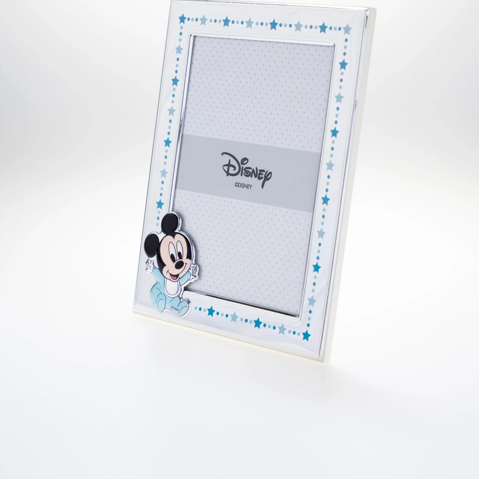 VALENTI & CO. Disney Baby Topolino Cornice Portafoto Argento 9x13 cm