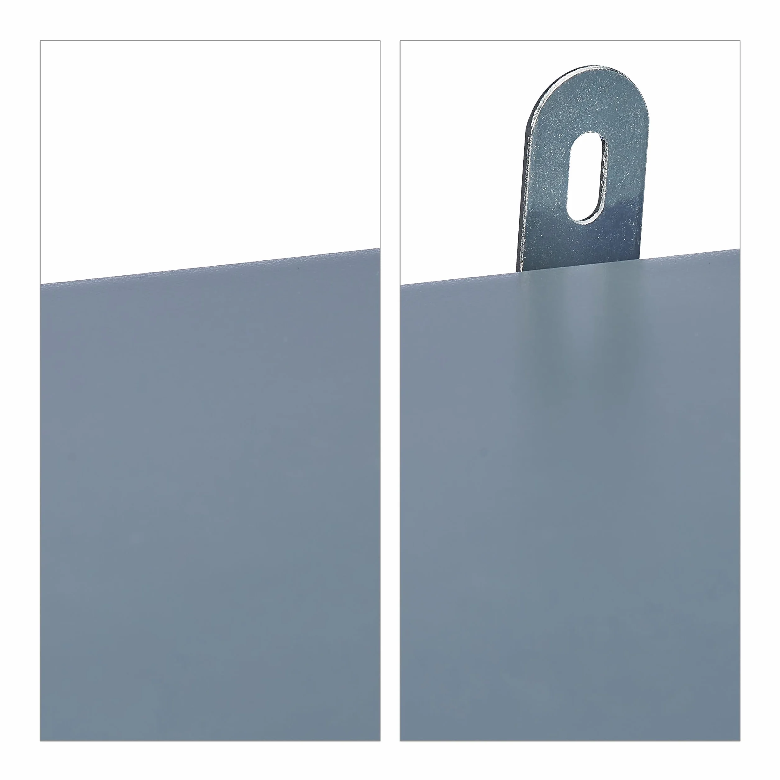Relaxdays Scaffale Bambini 4 Scomparti Aperti 1 Porticina MDF 60x60x30cm Bianco Grigio
