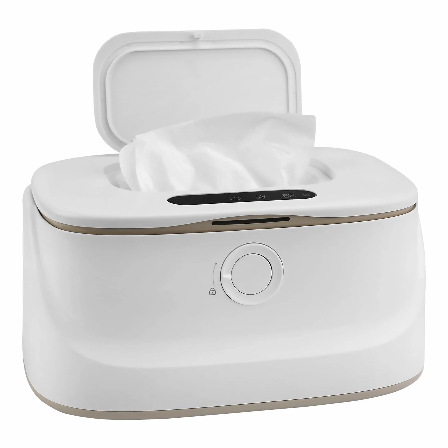 Scaldasalviette portatile per bambini, 3 temperature, 3 luci notturne, riscaldamento rapido, ricarica USB