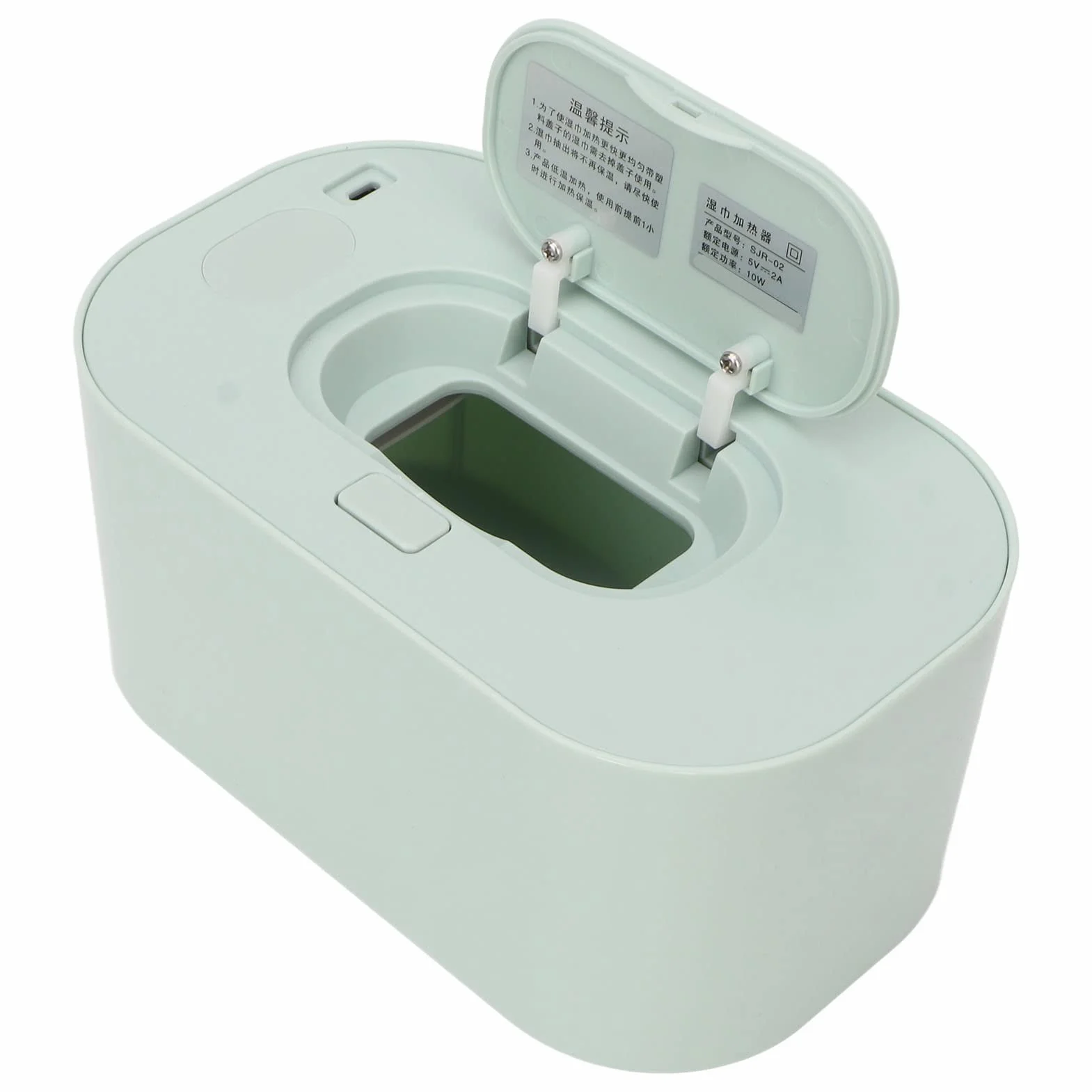 Scaldasalviette per Neonati, Termostato Temperatura USB Pannolino Portatile Scaldasalviette Salviette Scatola Riscaldante per Uso Esterno in Ufficio a Casa