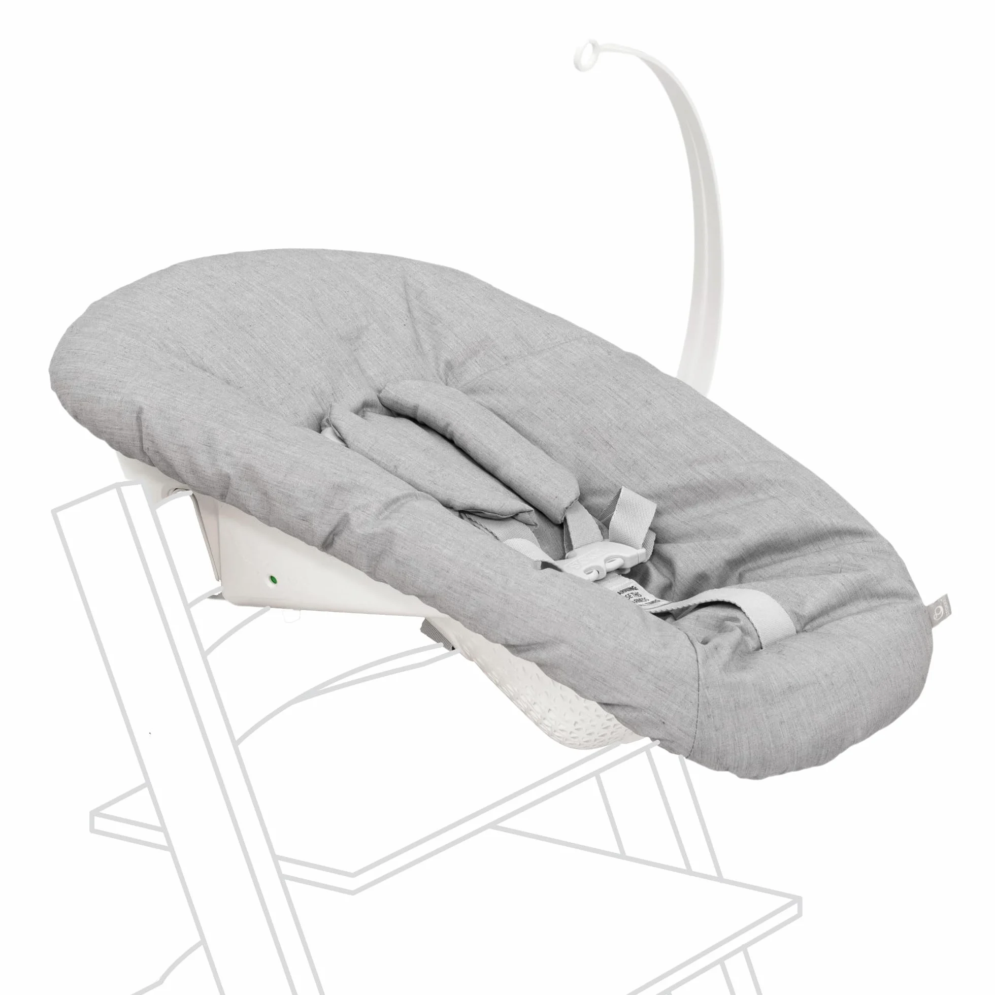 Stokke Tripp Trapp Newborn Set Grigio - Sedia per Neonati fino a 9 kg Compatibile con Tripp Trapp